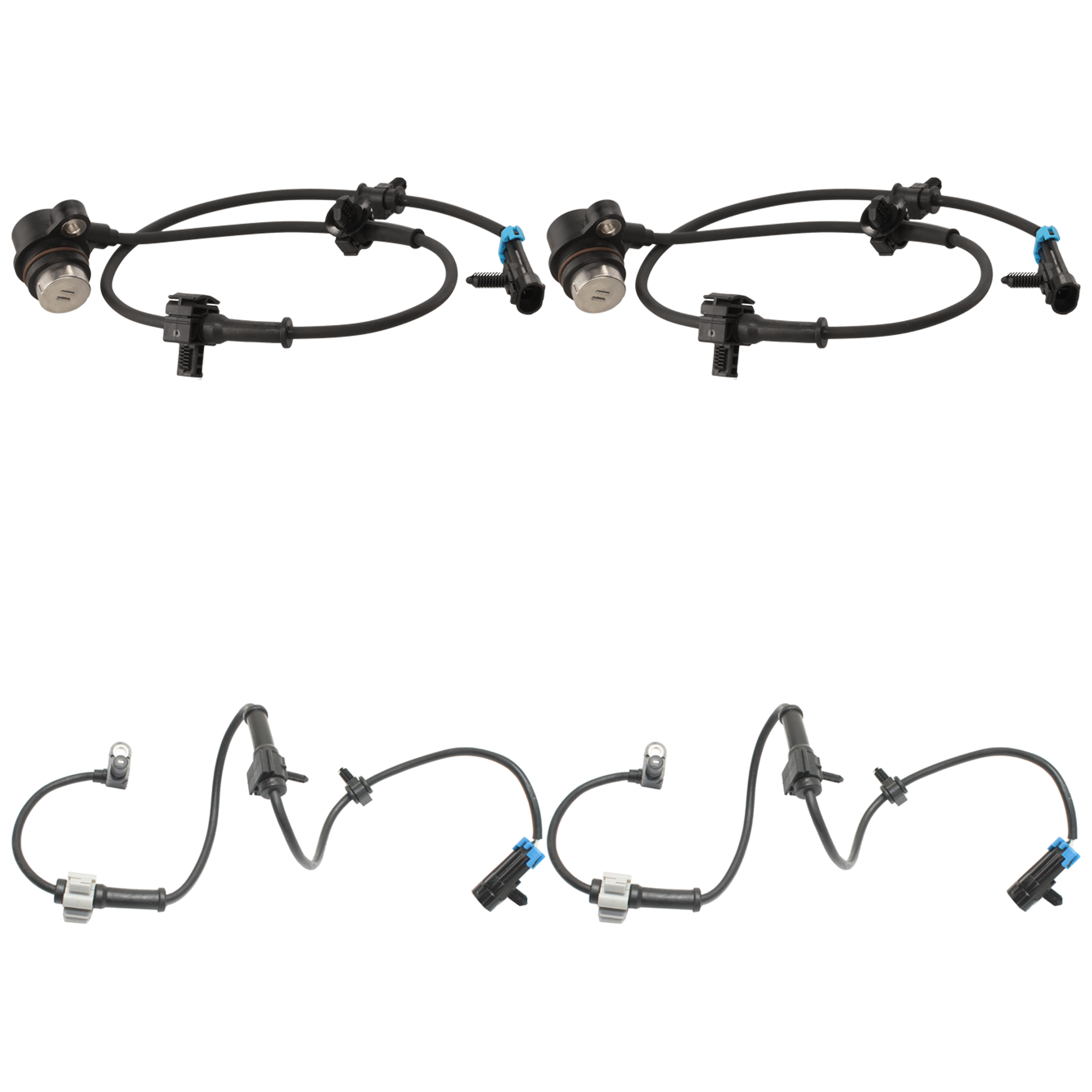 AM ESCALADE 03-06 FRONT AND REAR ABS SPEED SENSOR RH AND LH SKU SET REPG310803 C
