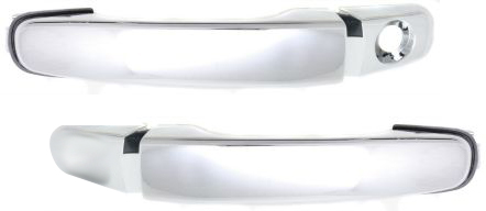 AM ACADIA 07-17 ENCLAVE 08-17 EQUINOX TERRAIN 10-17 EXTERIOR FRONT DOOR HANDLE RH All Chrome =REAR RH LH Includes 17 Acadia Limited SKU SET REPG462105C Partslink FDH010155 FDH010153 OEM 15929514-22867272