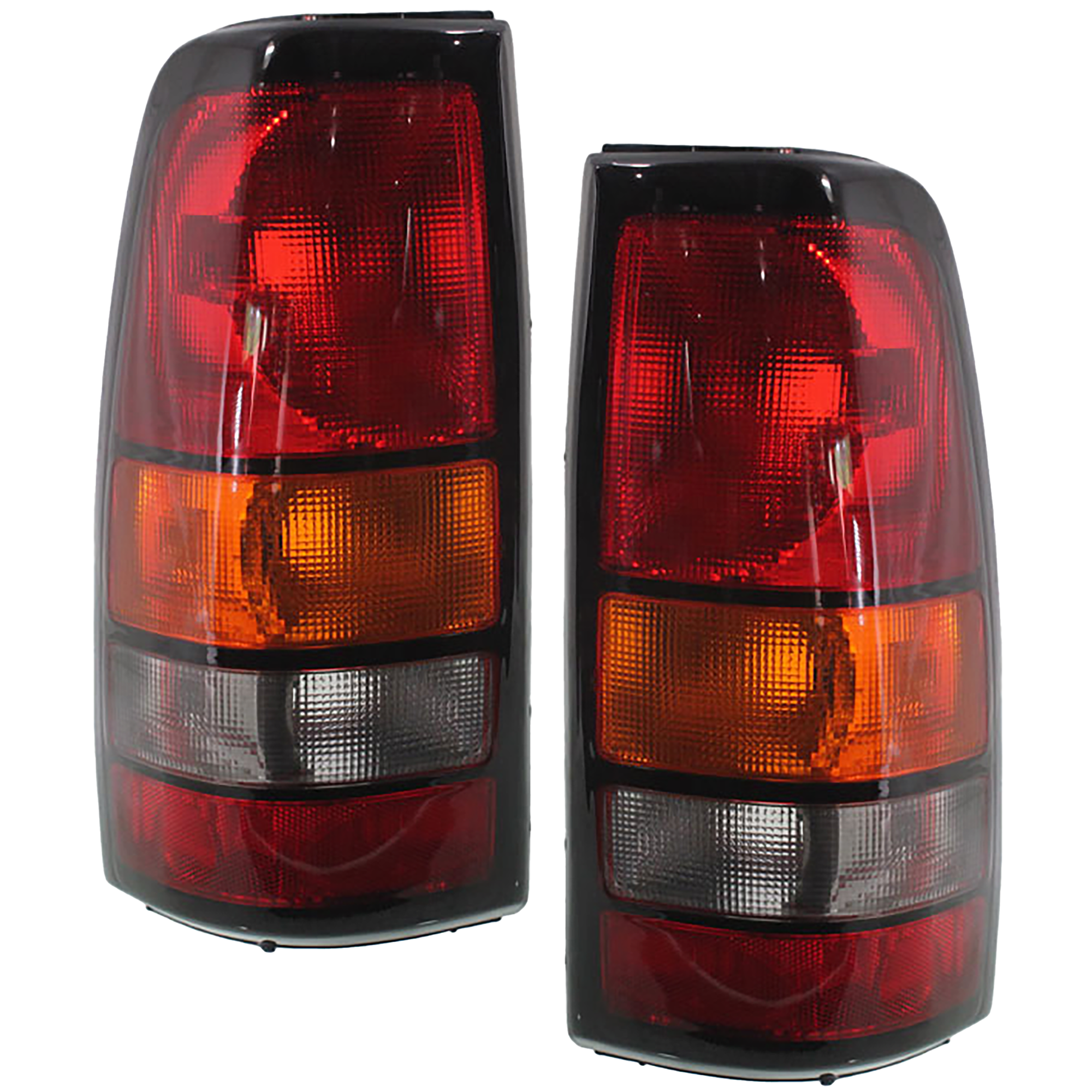 AM SIERRA 04-07 TAIL LAMP RH AND LH Lens and Housing Fleetside Includes 2007 Classic SKU SET REPG730101 OEM 19169022 PFM 19169021 PFM