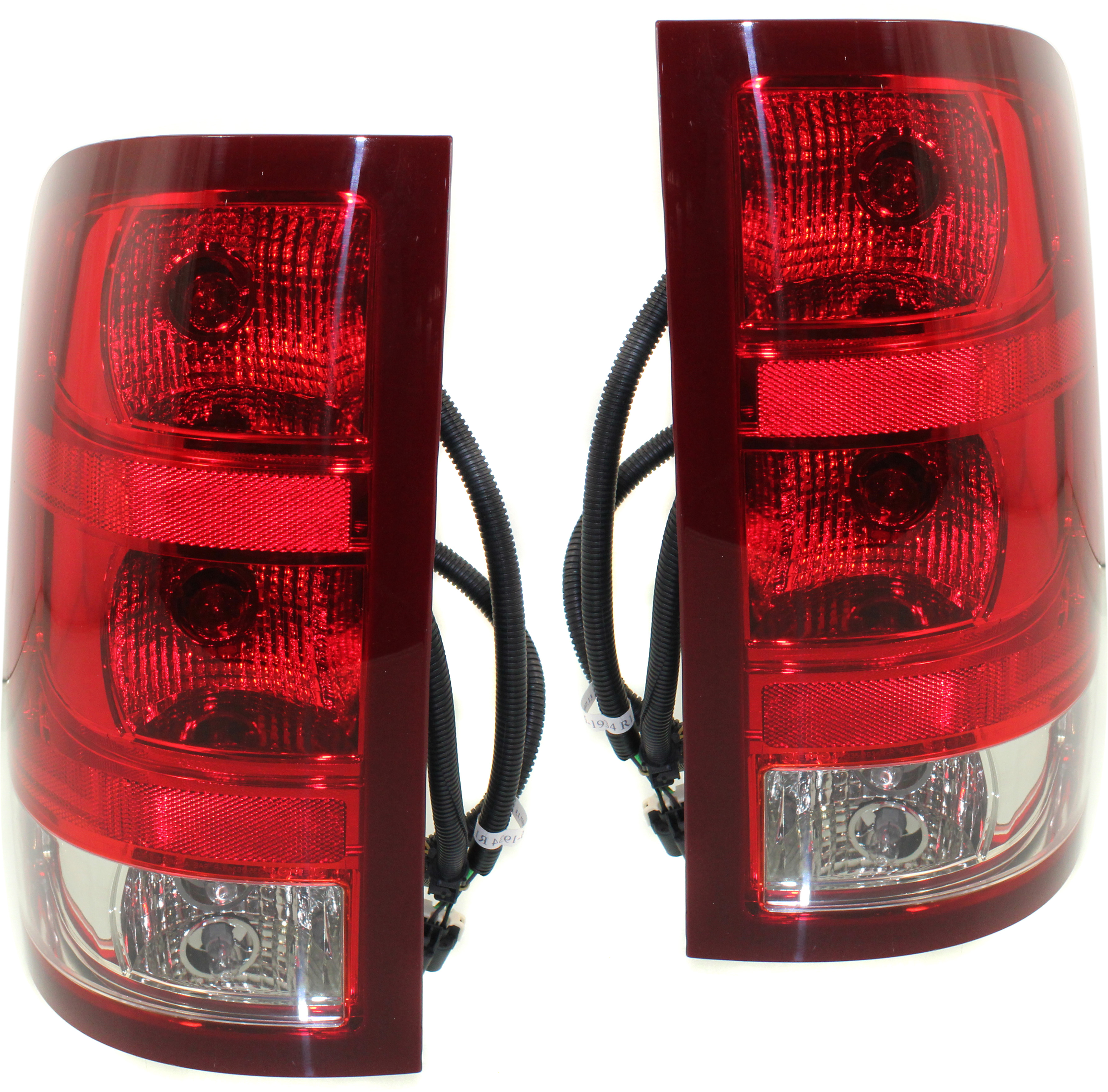 AM SIERRA 10-12 TAIL LAMP RH AND LH Assembly SL SLE SLT WT Models CAPA SKU SET REPG730111Q Partslink GM2800250C GM2801250C OEM 20840273-20840274