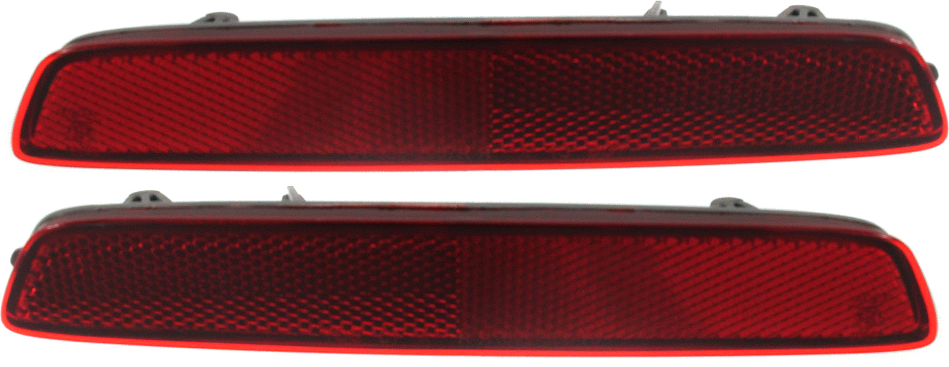 AM TERRAIN 10-15 TRAX 13-16 REAR BUMPER REFLECTOR RH AND LH Trax 15-16 Mexico Built Vehicle CAPA SKU SET REPG734901Q Partslink GM1185109C GM1184109C OEM 22950586-22950587