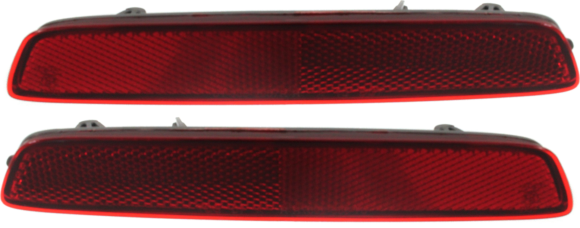 AM TERRAIN 10-15 TRAX 13-16 REAR BUMPER REFLECTOR RH AND LH Trax 15-16 Mexico Built Vehicle SKU SET REPG734901 Partslink GM1185109 GM1184109 OEM 22950586-22950587