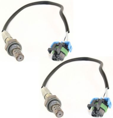 AM SIERRA SILVERADO P U 03-15 OXYGEN SENSOR Heated 4 Wire Before or After Catalytic Converter Passenger Side 14.8 in. Wire Length Set of 2 SKU SET REPG960905-2