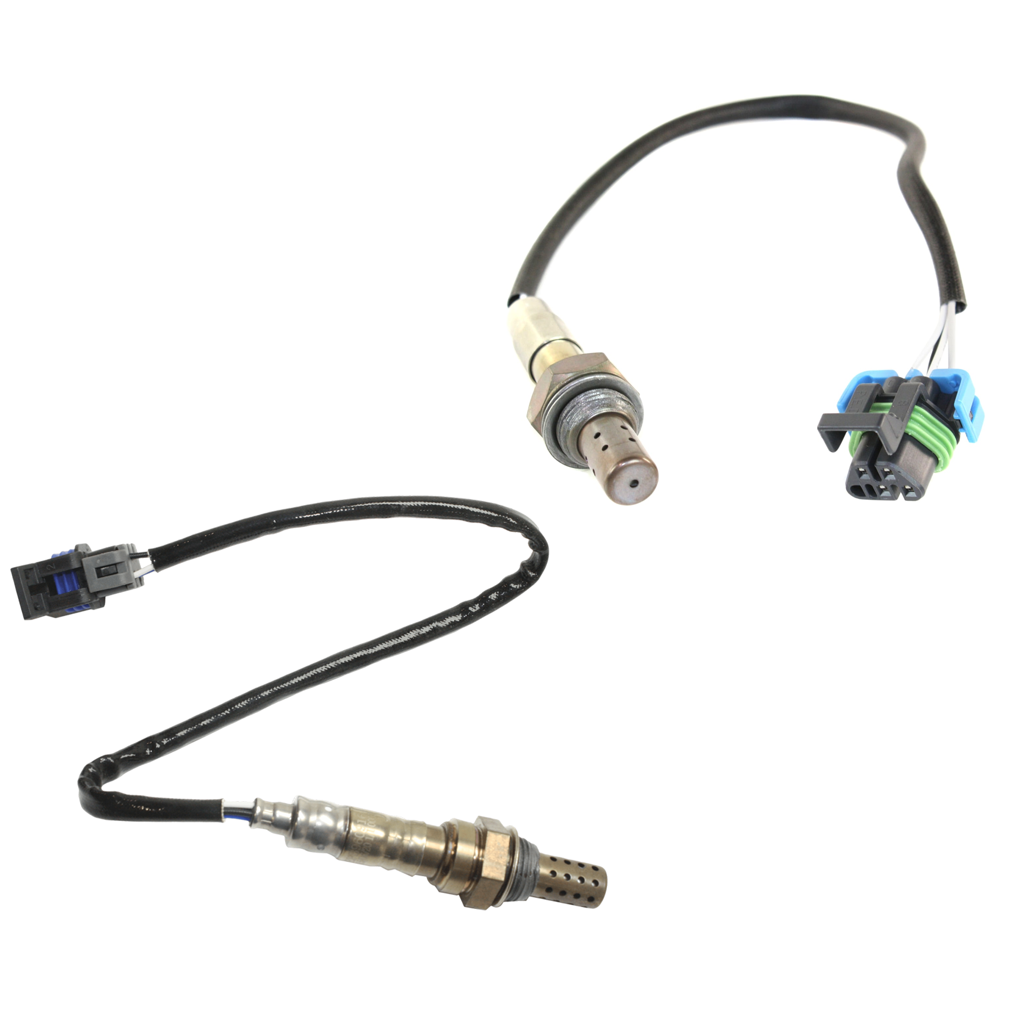 AM SIERRA 1500-03-06 OXYGEN SENSOR Set of 2 Heated 4 Wire Before or After Catalytic Converter Passenger Side 14.8 in. Wire Length SKU SET REPG960905 A
