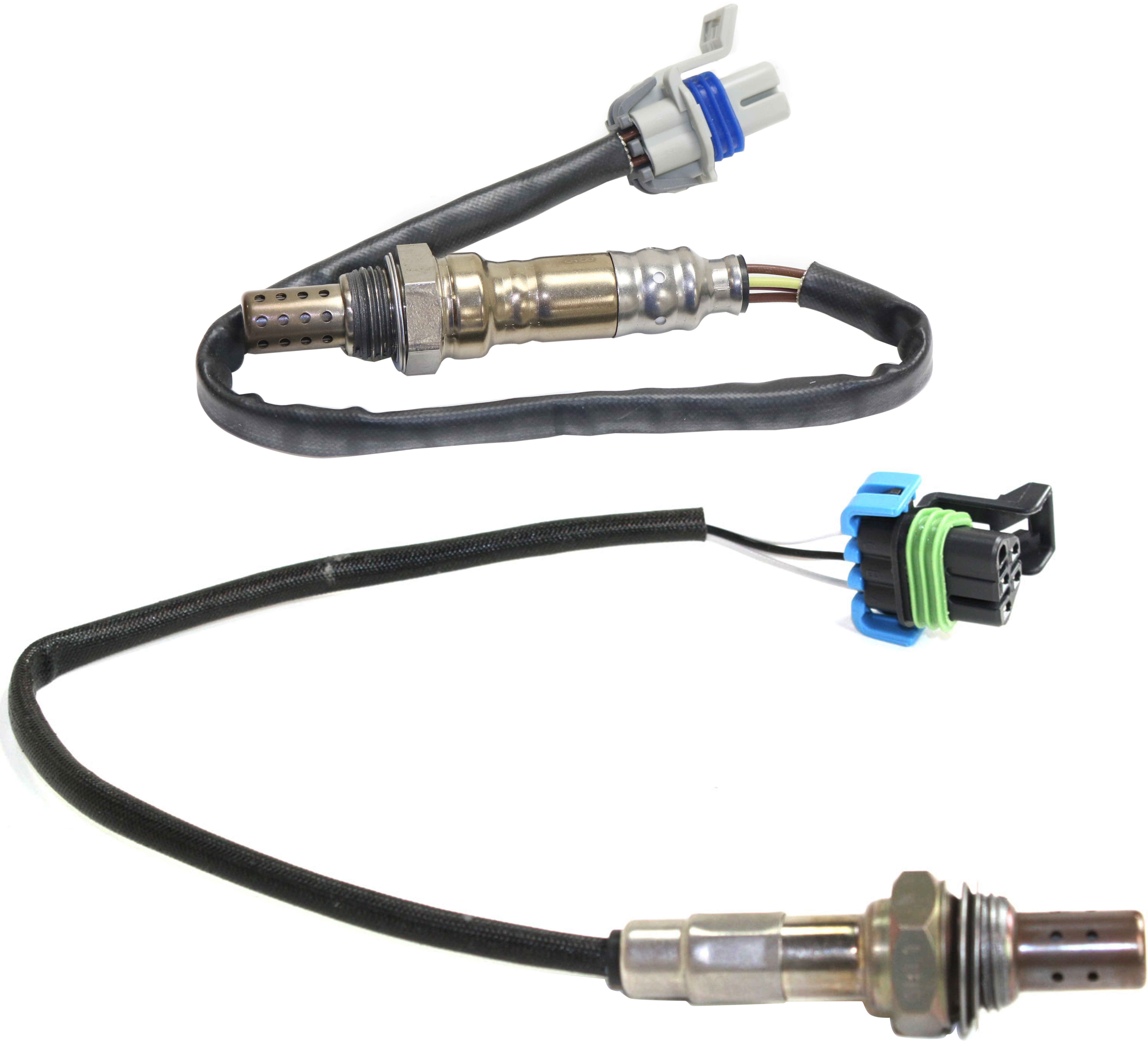 AM SIERRA SILVERADO 03-07 OXYGEN SENSOR Set of 2 Before and After Catalytic Converter 4 Wires SKU SET REPG960905