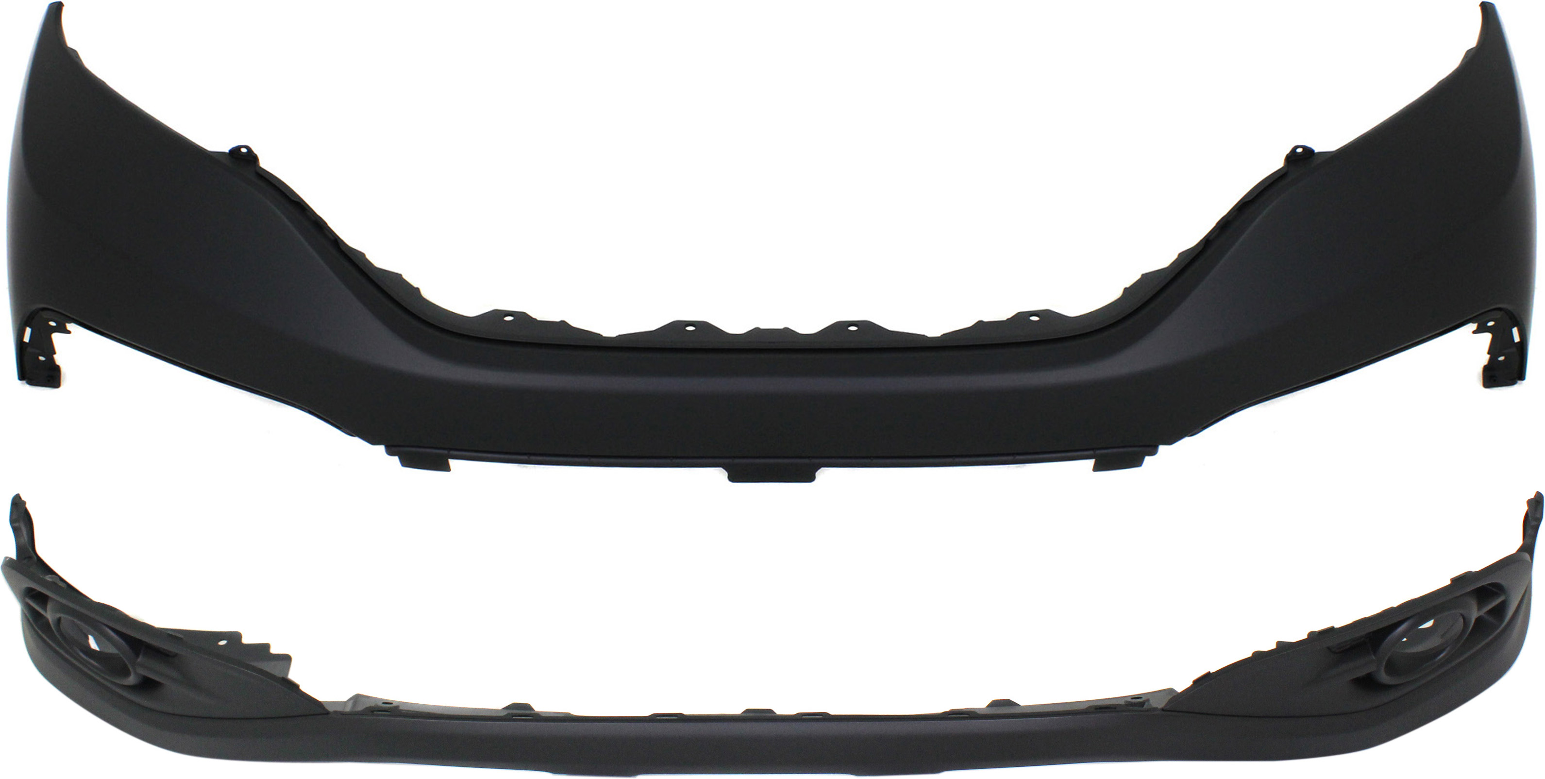 AM CR V 12-14 FRONT BUMPER COVER Upper and Lower Exc. LX Model SKU SET REPH010369P 2 Partslink HO1014100 HO1015107 OEM 04711T0AA90ZZ 04712T0AA90