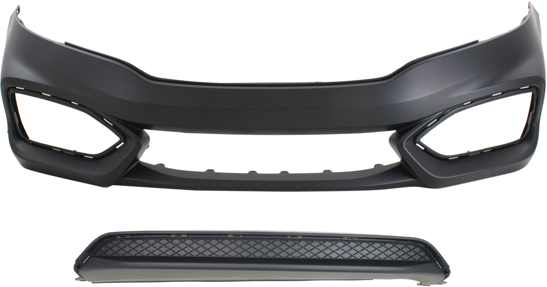 AM CIVIC 14-15 FRONT AND REAR BUMPER COVER Coupe EX EX L LX Models SKU SET REPH010389P 2 Partslink HO1000296 HO1100288 OEM 71101TS8A50ZZ 71501TS8A50ZZ