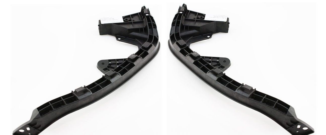 AM INSIGHT 10-14 FRONT BUMPER BRACKET RH AND LH Beam SKU SET REPH013105 Partslink HO1033104 HO1032104 OEM 71140TM8A01-71190TM8A01