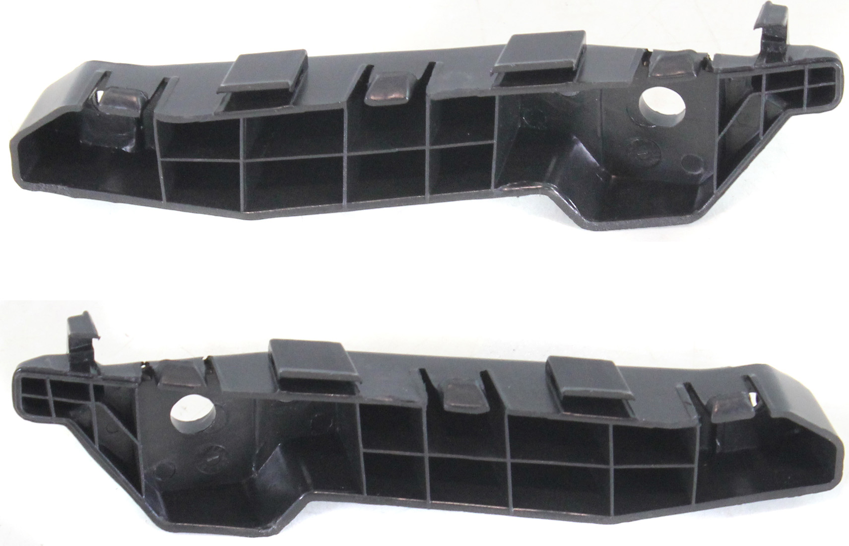 AM SANTA FE 10-12 FRONT BUMPER BRACKET RH AND LH Mounting SKU SET REPH013131 Partslink HY1063100 HY1062100 OEM 865162B700-865152B700