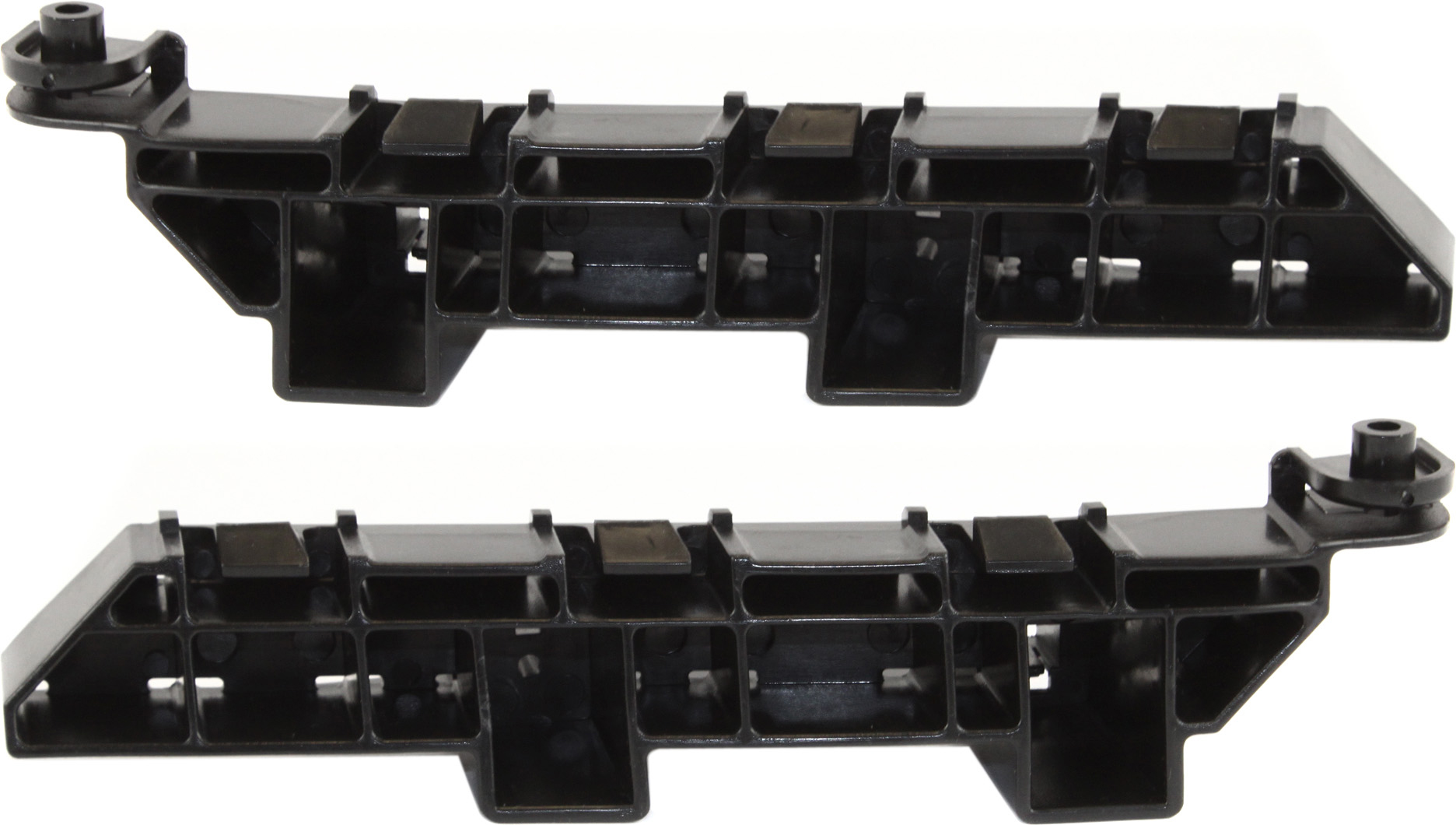 AM FIT 07-08 FRONT BUMPER BRACKET RH AND LH Side Spacer Under the Fender Plastic SKU SET REPH013135 Partslink HO1043110 HO1042110 OEM 71193SLNA01-71198SLNA01
