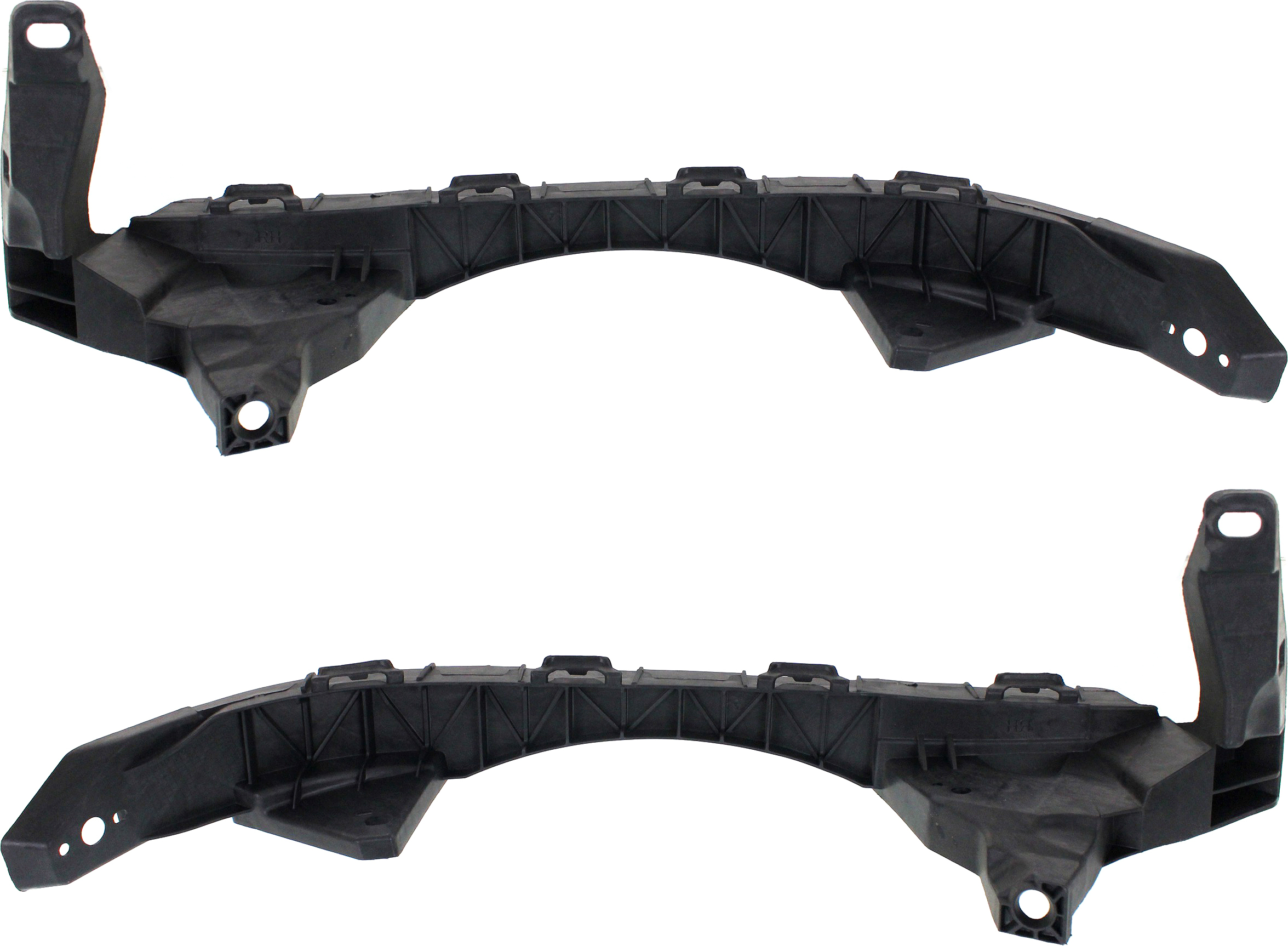 AM ACCORD 13-17 FRONT BUMPER BRACKET RH AND LH Upper Reinforcement Plastic Sedan SKU SET REPH013159 Partslink HO1033106 HO1032106 OEM 71140T2AA01-71190T2AA01