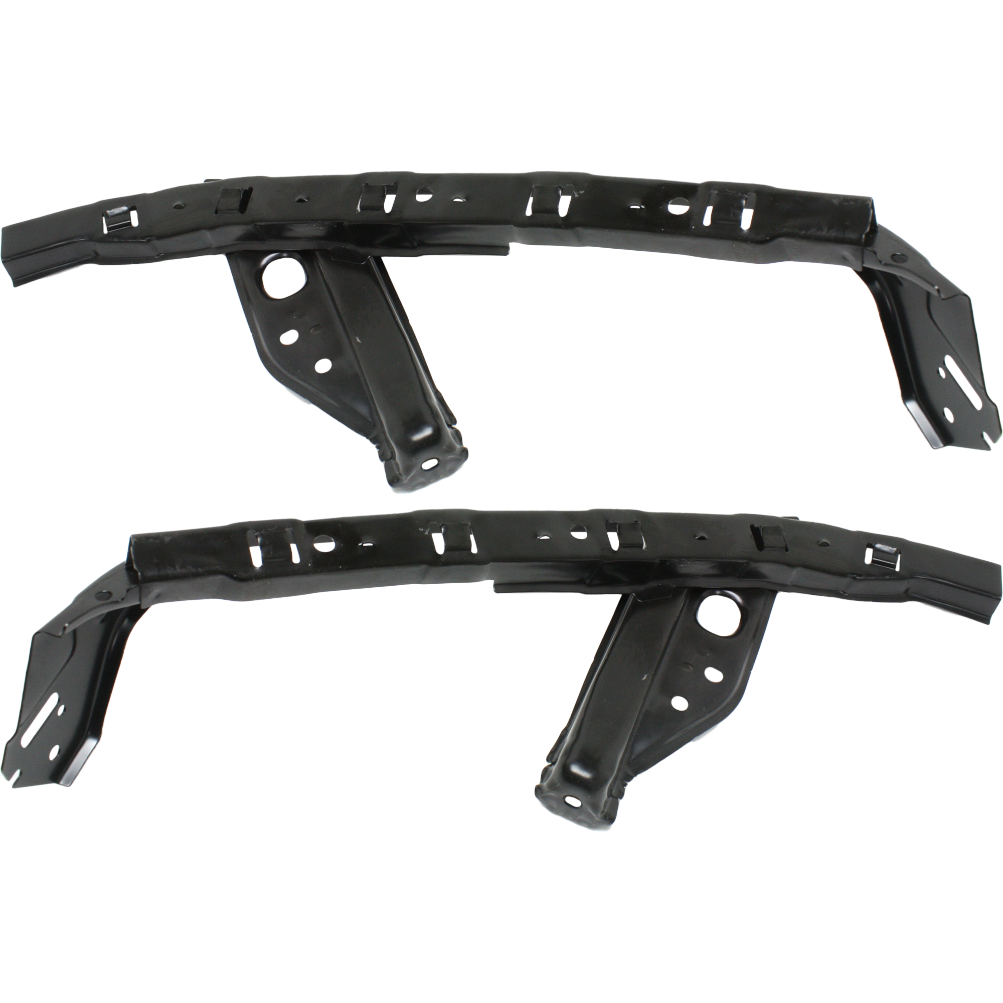 AM CIVIC 12-15 FRONT BUMPER BRACKET RH AND LH Upper Cover Coupe 12-13 Hybrid Sedan SKU SET REPH013161 Partslink HO1043105 HO1042105 OEM 71140TR0A00-71190TR0A00
