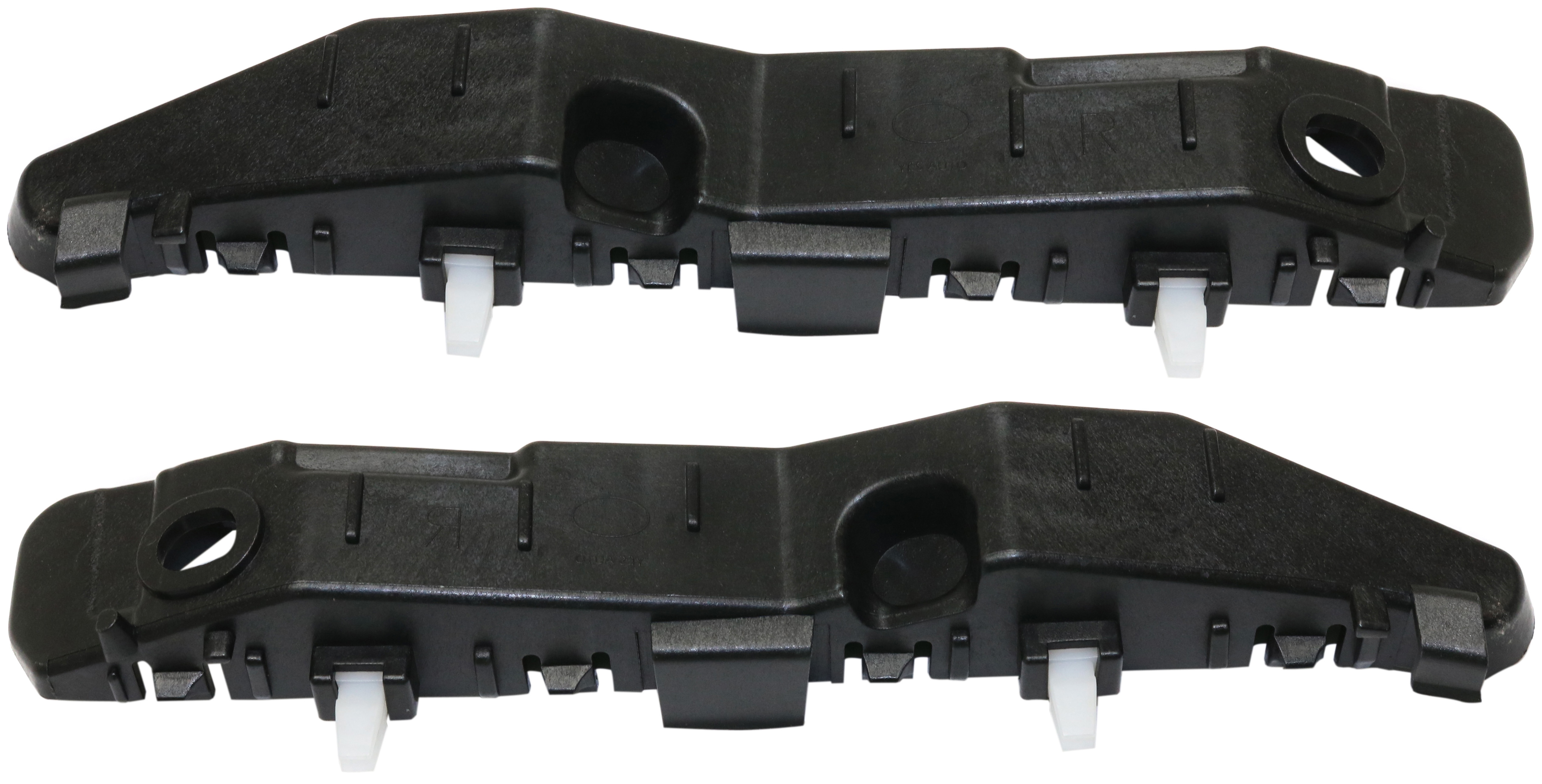AM SONATA 15-17 FRONT BUMPER BRACKET RH AND LH Assembly Plastic Exc. Hybrid Model SKU SET REPH013187 Partslink HY1043114 HY1042114 OEM 86514C2000-86513C2000
