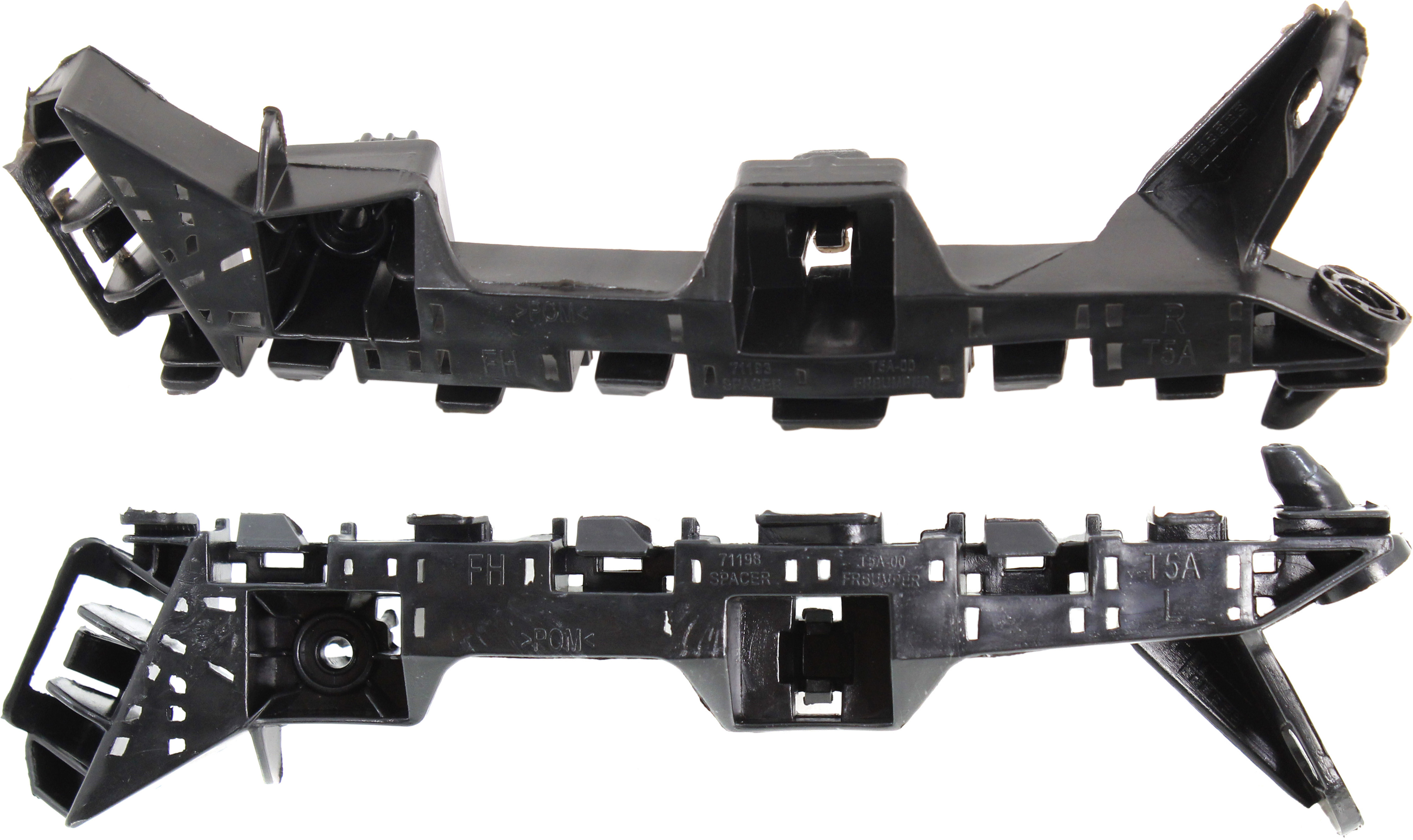 AM FIT 15-20 FRONT BUMPER BRACKET RH AND LH SKU SET REPH013191 Partslink HO1033107 HO1032107 OEM 71193T5A000-71198T5A000