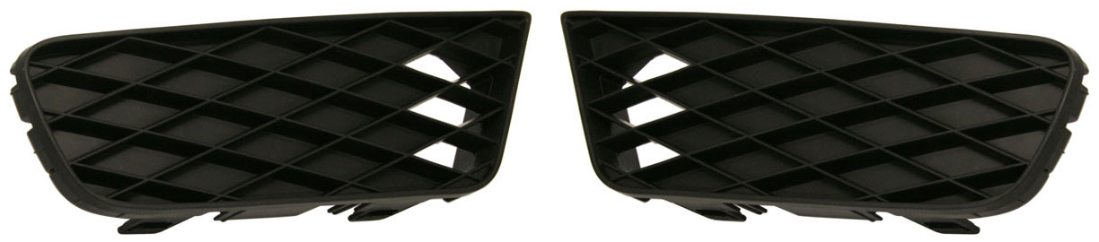 AM CIVIC 09-11 FRONT FOG LAMP COVER RH AND LH Outer Lower Black Sedan SKU SET REPH015501 Partslink HO1039100 HO1038100 OEM 71106SNAA50-71108SNAA50