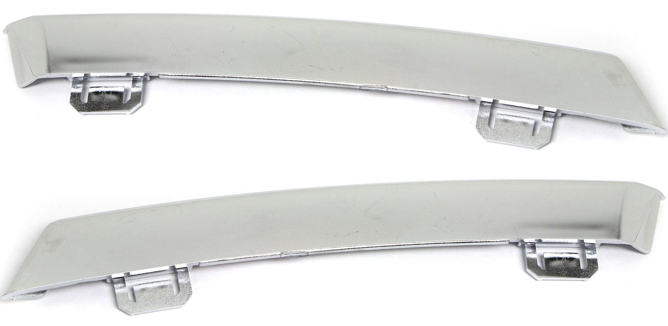 AM CR V 07-09 GRILLE MOLDING UPPER RH AND LH Set of 2 Chrome EX EX L Models Japan Built SKU SET REPH015503 Partslink HO1036103 HO1036104 OEM 71124SWA003-71125SWA003