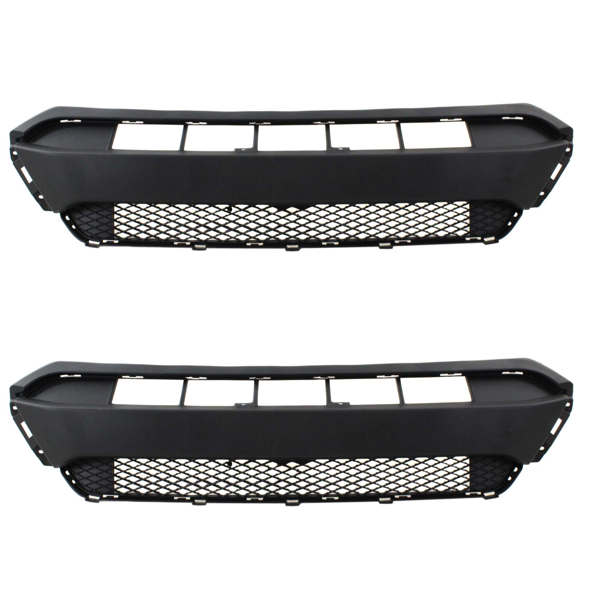 AM PILOT 12-15 FRONT BUMPER MOLDING RH AND LH Garnish Textured Black CAPA SKU SET REPH015903Q 2 Partslink HO1044100C OEM 71103SZAA50
