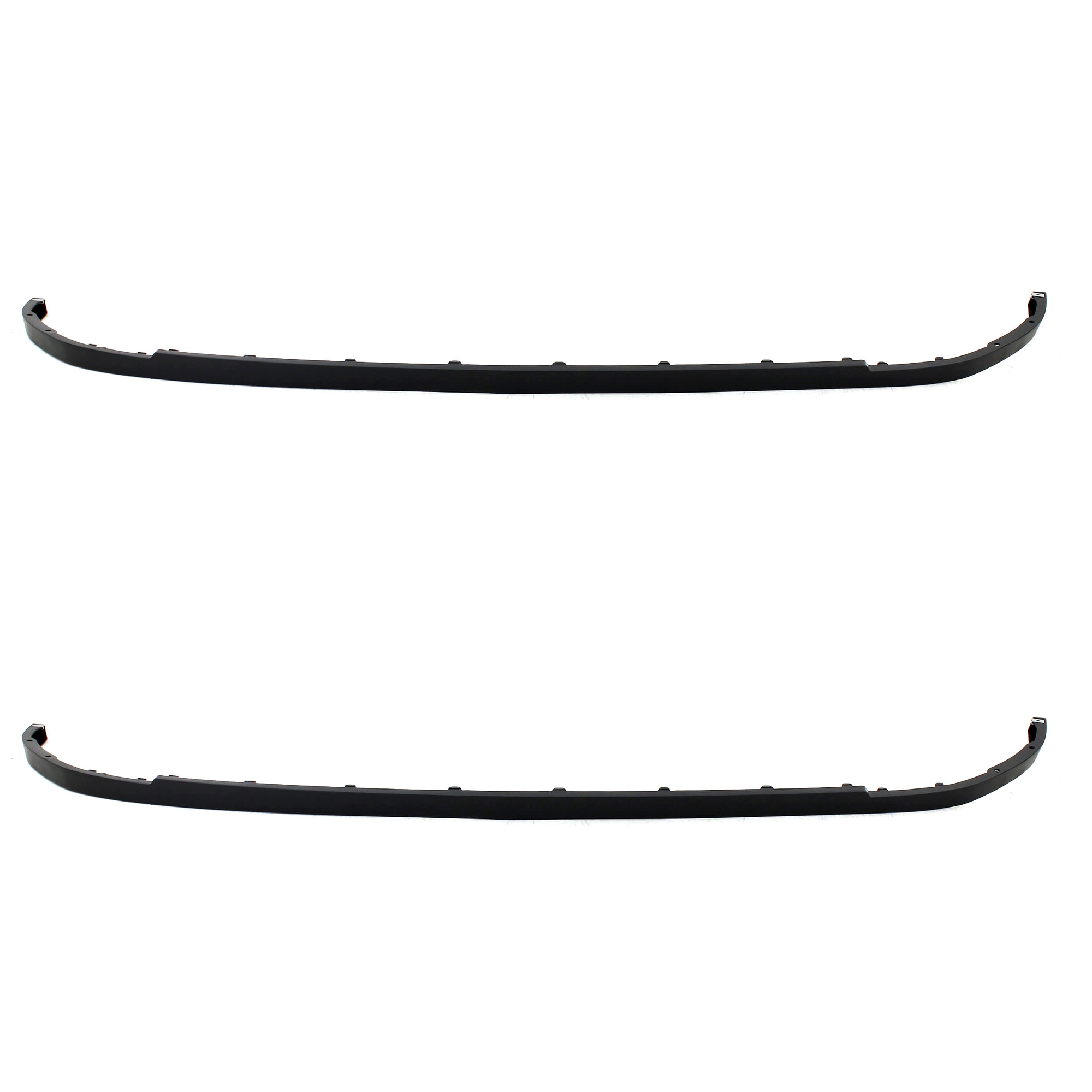 AM SANTA FE 13-16 FRONT BUMPER MOLDING RH AND LH Air Dam Textured Black Sport Model SKU SET REPH015904-2