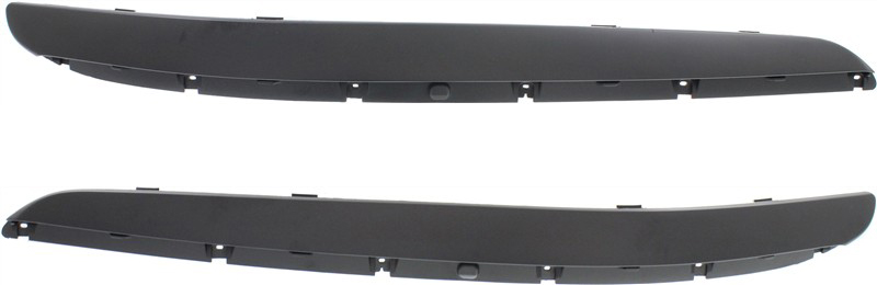 AM GENESIS 09-14 FRONT BUMPER MOLDING RH AND LH Primed Sedan SKU SET REPH016107 Partslink HY1047107 HY1046107 OEM 865743M000-865743M500-865733M0