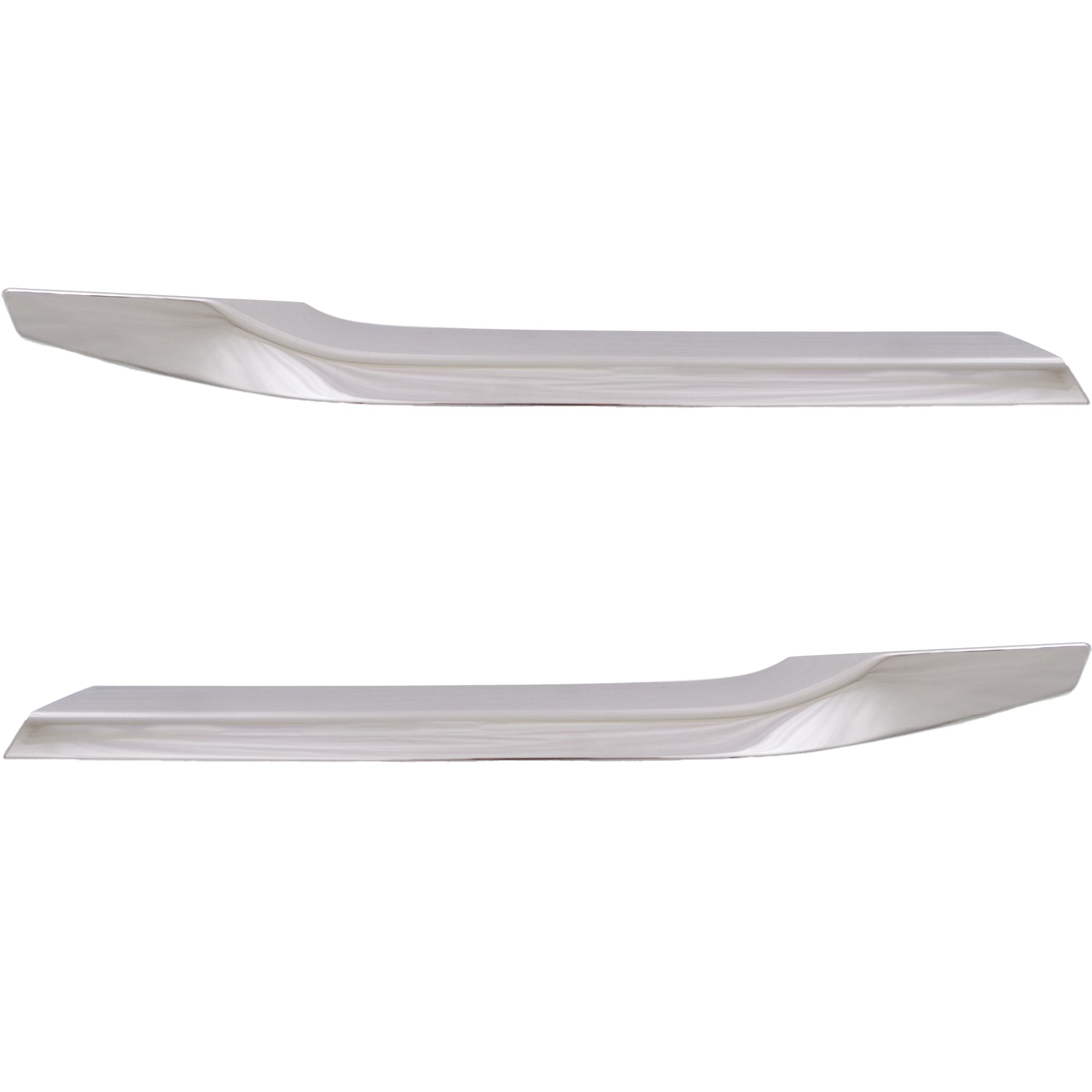 AM ODYSSEY 14-17 GRILLE MOLDING RH AND LH Center Lower Chrome CAPA SKU SET REPH070727Q Partslink HO1215105C HO1214105C OEM 75113TK8A11-75163TK8A11