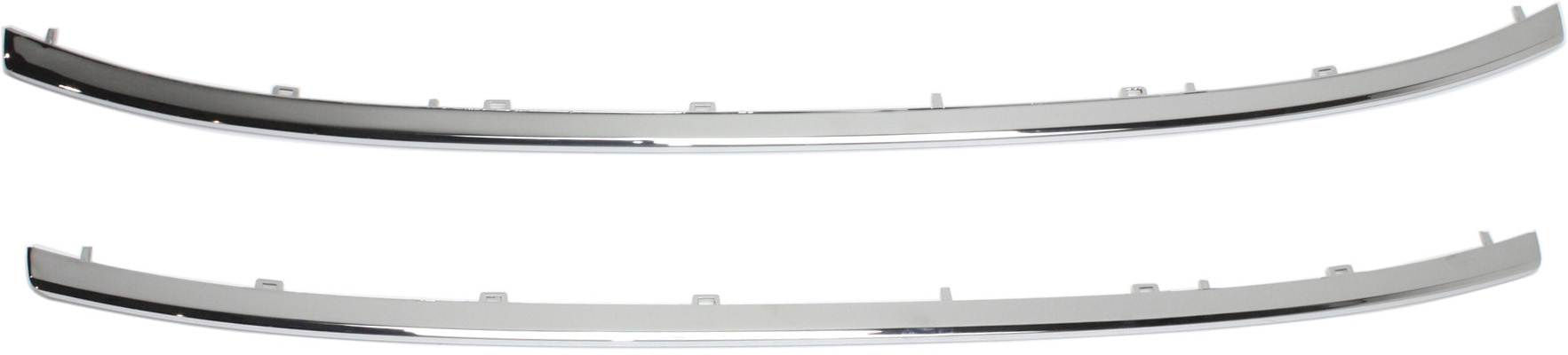 AM CR V 07-09 GRILLE MOLDING UPPER AND LOWER Set of 2 Chrome EX EX L Models Mexico USA Built CAPA SKU SET REPH070916Q 2 Partslink HO1210141C HO1216111C OEM 71126SXSA21-71127SXSA21