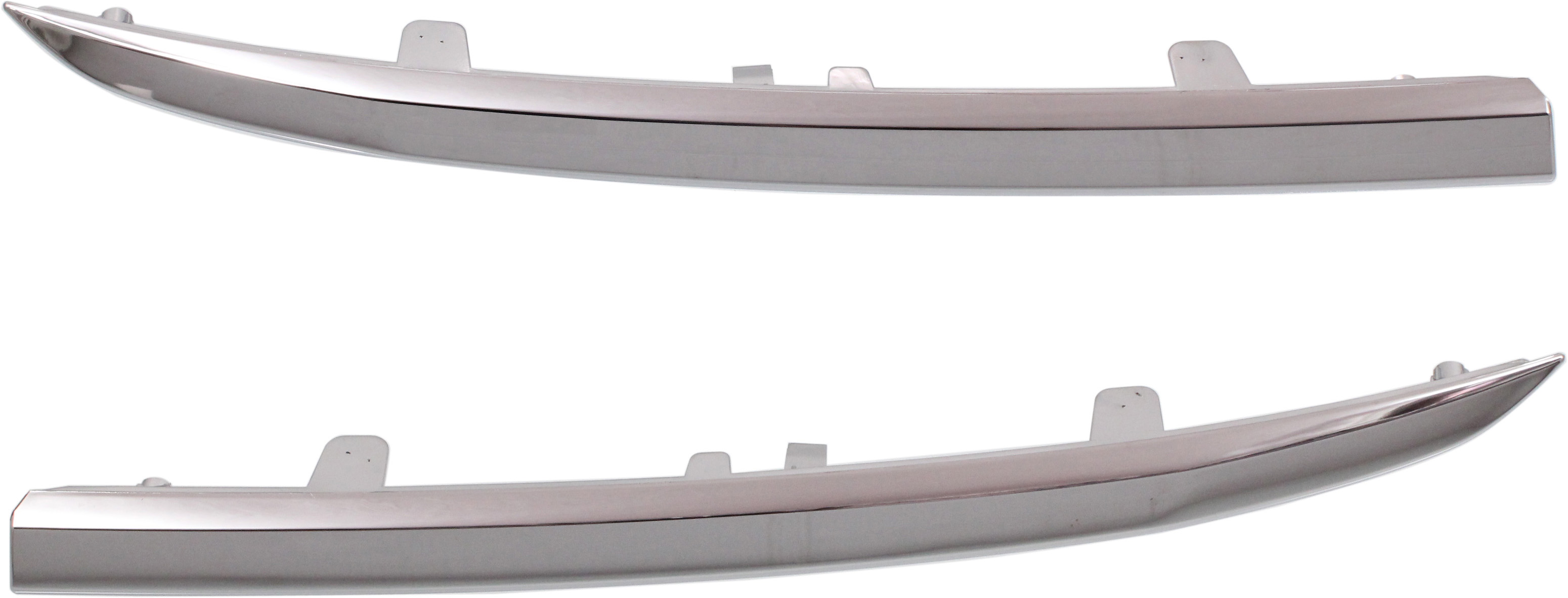 AM CR V 12-14 GRILLE MOLDING RH AND LH Center Chrome Canada Mexico USA Built SKU SET REPH071109 Partslink HO1213108 HO1212108 OEM 71123T0GA01-71124T0GA01
