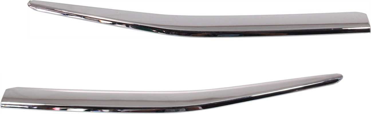 AM ACCORD 11-12 GRILLE MOLDING RH AND LH Center Chrome Sedan SKU SET REPH071111 Partslink HO1213106 HO1212106 OEM 71122TA0A11-71127TA0A11
