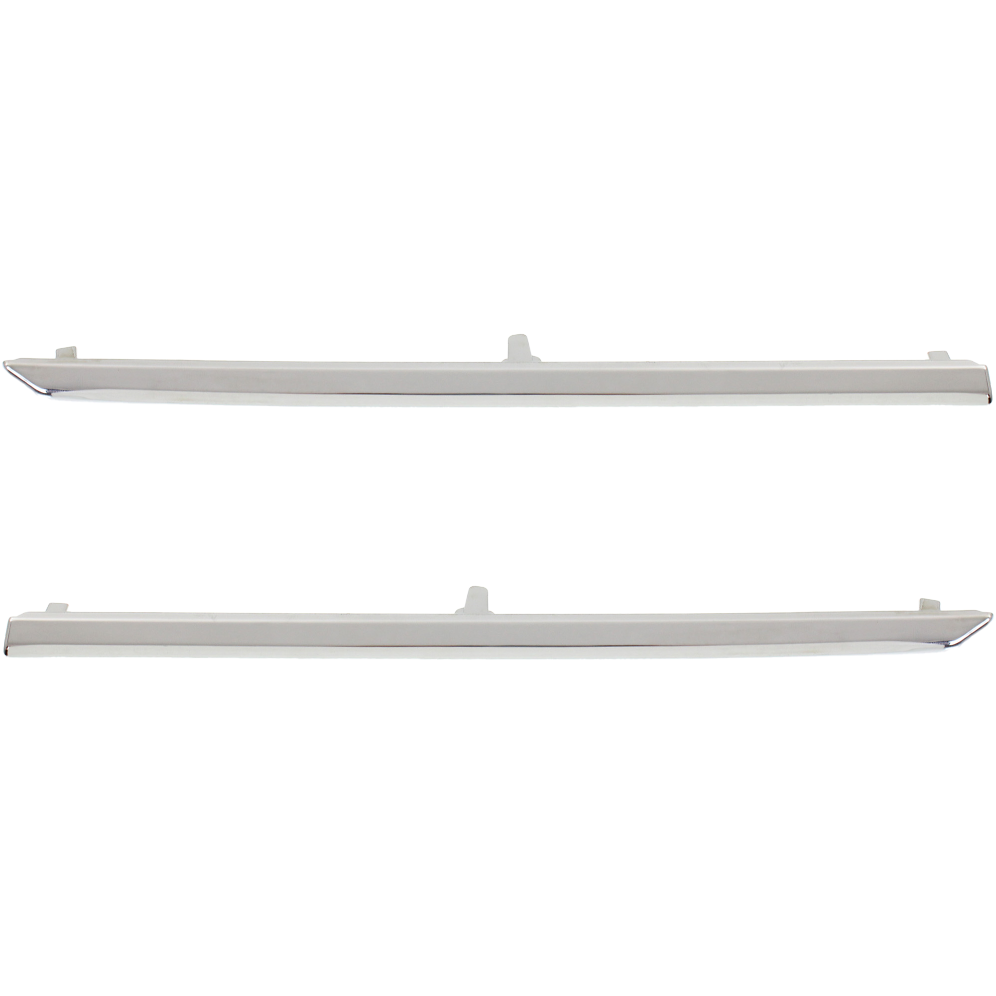 AM ACCORD 13-15 GRILLE MOLDING LOWER RH AND LH Set of 2 Chrome 4-6 Cyl Exc. Hybrid Model Sedan USA Built SKU SET REPH071113 Partslink HO1215104 HO1214104 OEM 71124T2FA01-71174T2FA01