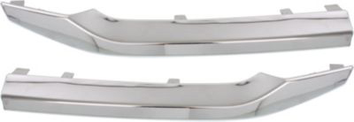 AM ODYSSEY 14-17 GRILLE MOLDING RH AND LH Upper Chrome Center upper molding Fits on Main Upper Grille SKU SET REPH071117 Partslink HO1213112 HO1212112 OEM 75103TK8A11-75153TK8A11