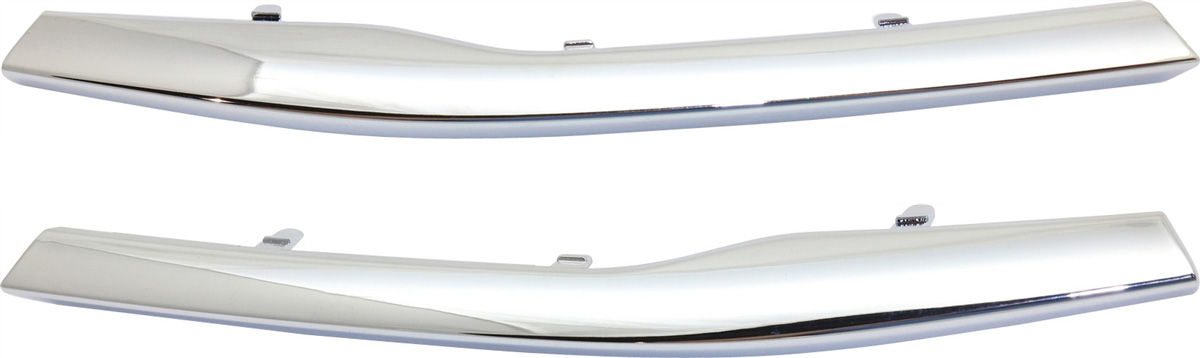AM ACCENT 15-17 GRILLE MOLDING RH and LH Lower Grille Panel Chrome Hatchback Sedan SKU SET REPH071123 Partslink HY1213103 HY1212103 OEM 863541R500-863531R500