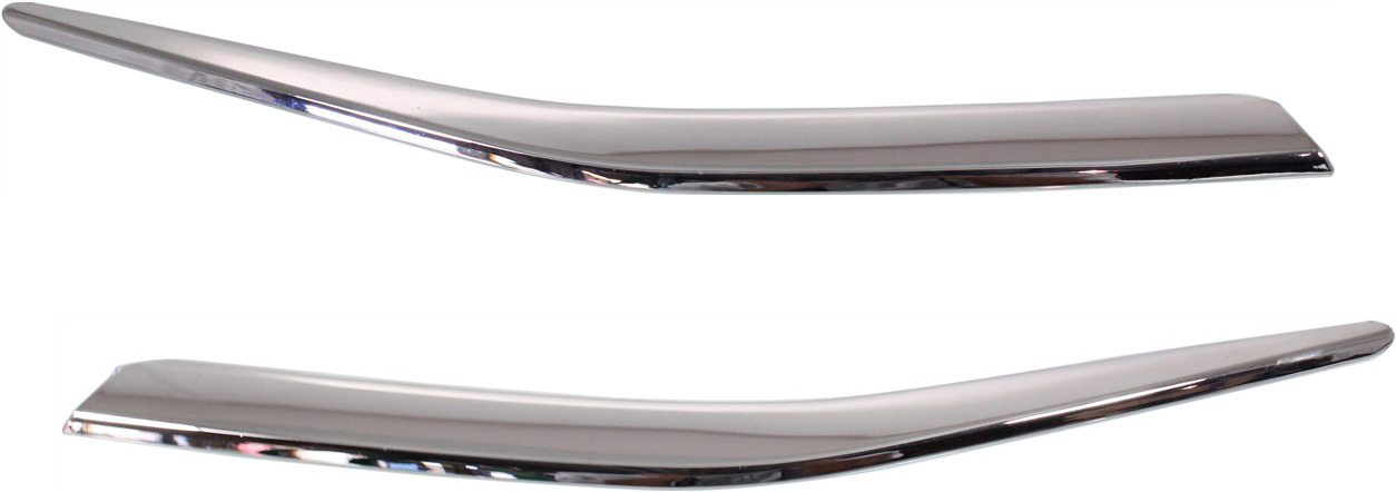 AM ACCORD 11-12 GRILLE MOLDING RH AND LH Lower Chrome Sedan SKU SET REPH071505 Partslink HO1215101 HO1214101 OEM 71124TA0A11-71129TA0A11