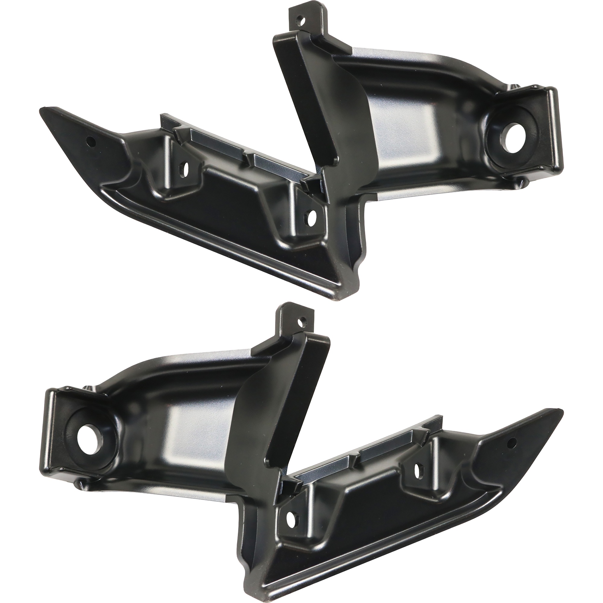 AM CIVIC 09-11 GRILLE BRACKET RH AND LH Stay Plastic Coupe SKU SET REPH072305 Partslink HO1207107 HO1207108 OEM 71124SVAA50-71129SVAA50