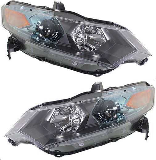 AM INSIGHT 10-11 HEAD LAMP RH AND LH Assembly Halogen SKU SET REPH100125 Partslink HO2502139 HO2503139 OEM 33150TM8A01-33100TM8A01