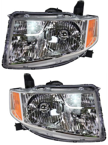 AM ELEMENT 09-11 HEAD LAMP RH AND LH Lens and Housing Halogen SKU SET REPH100177 Partslink HO2519130 HO2518130 OEM 33101SCVA30-33151SCVA30
