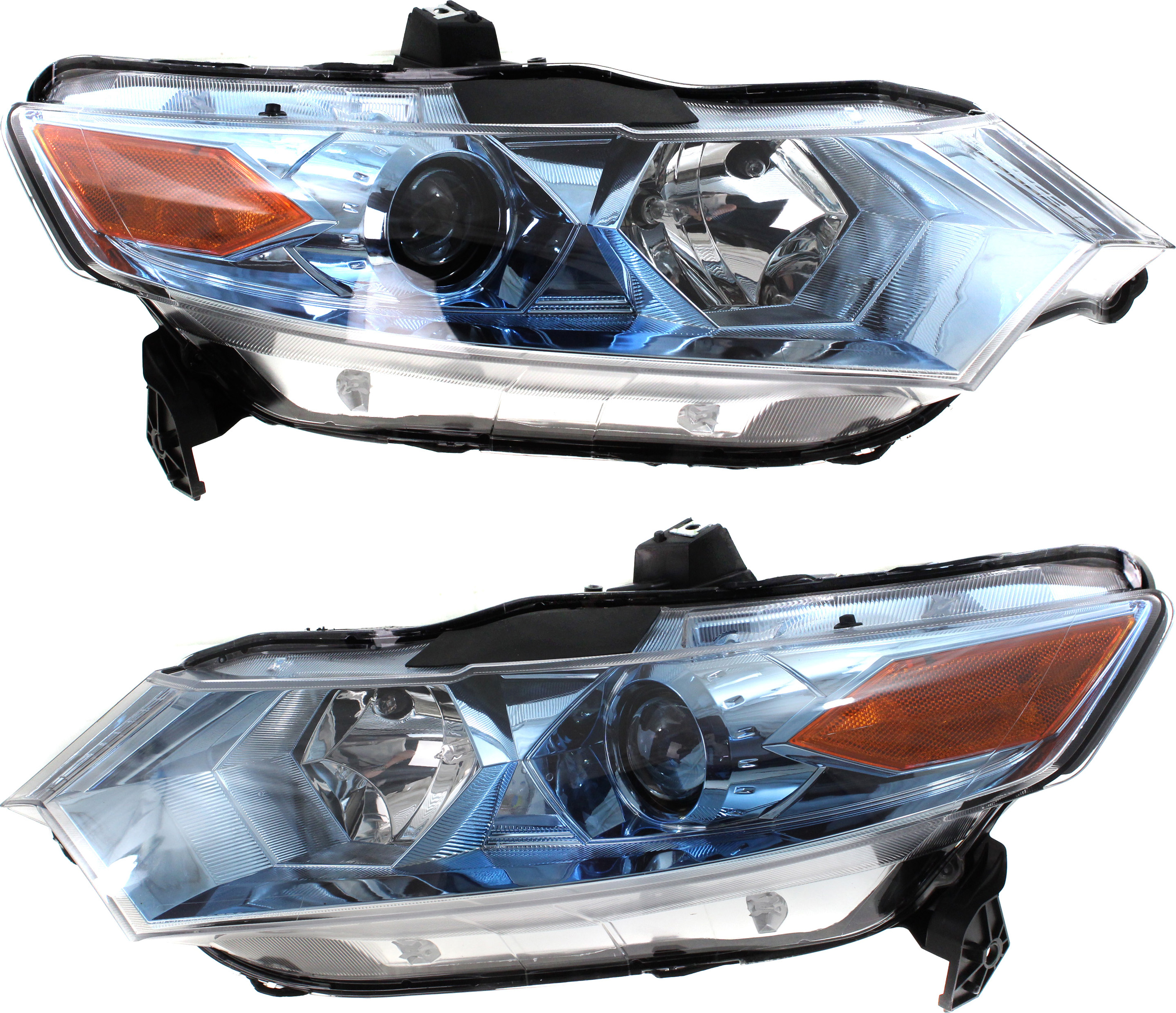 AM INSIGHT 12-14 HEAD LAMP RH AND LH Assembly Halogen CAPA SKU SET REPH100331Q Partslink HO2503149C HO2502149C OEM 33100TM8A51-33150TM8A51