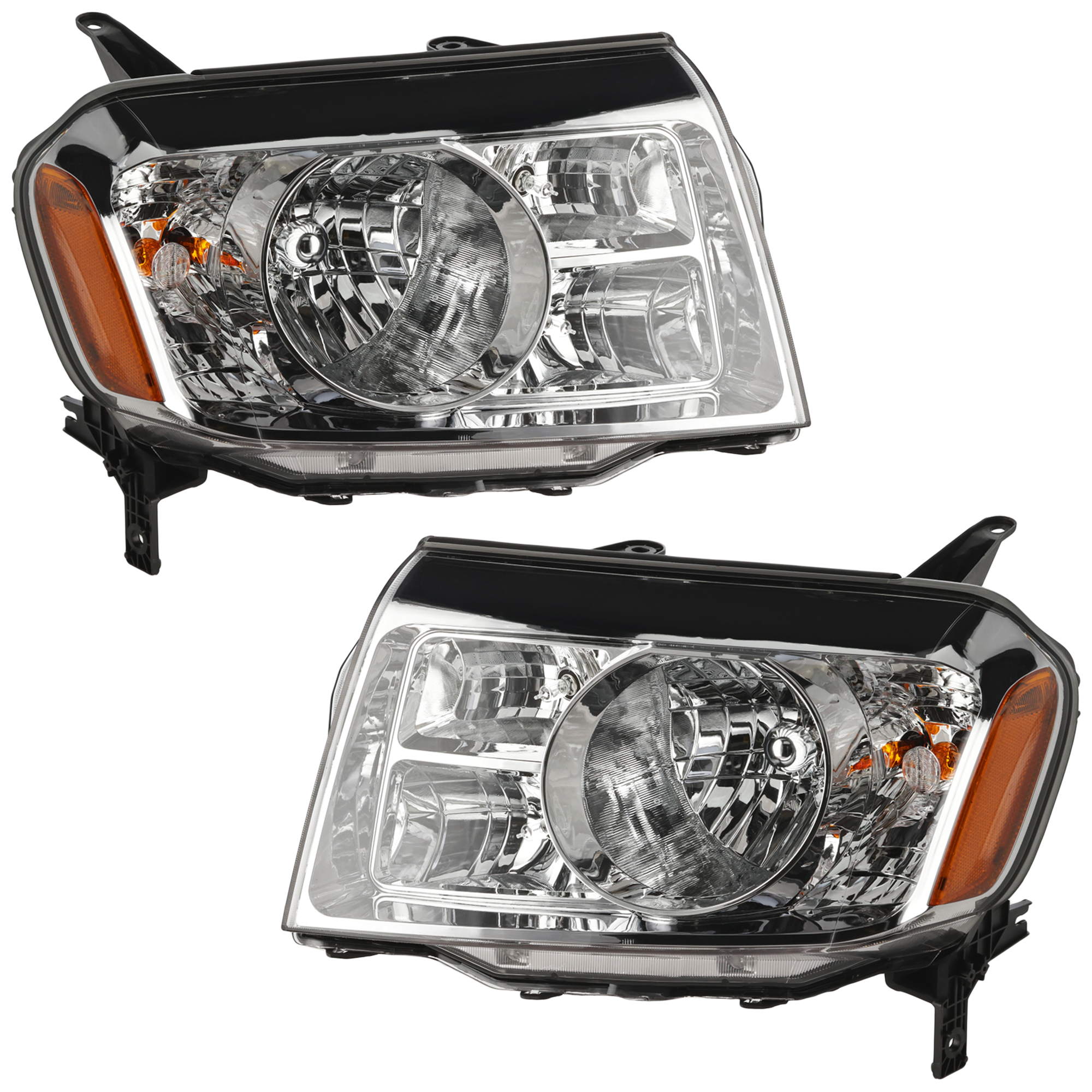 AM PILOT 09-11 HEAD LAMP RH AND LH Assembly Halogen SKU SET REPH100333 Partslink HO2518125 HO2519125 OEM 33100SZAA01-33150SZAA01