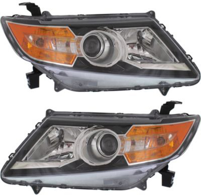AM ODYSSEY 14-17 HEAD LAMP RH AND LH Assembly Halogen SKU SET REPH100337 Partslink HO2503154 HO2502154 OEM 33100TK8A02-33150TK8A02