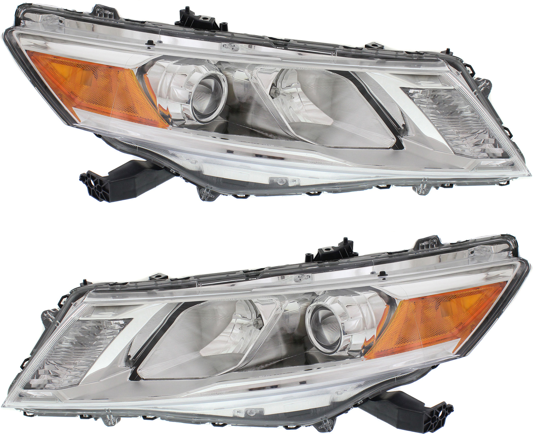 AM CROSSTOUR 13-15 HEAD LAMP RH AND LH Assembly Halogen SKU SET REPH100343 Partslink HO2503155 HO2502155 OEM 33100TP6A21-33150TP6A21