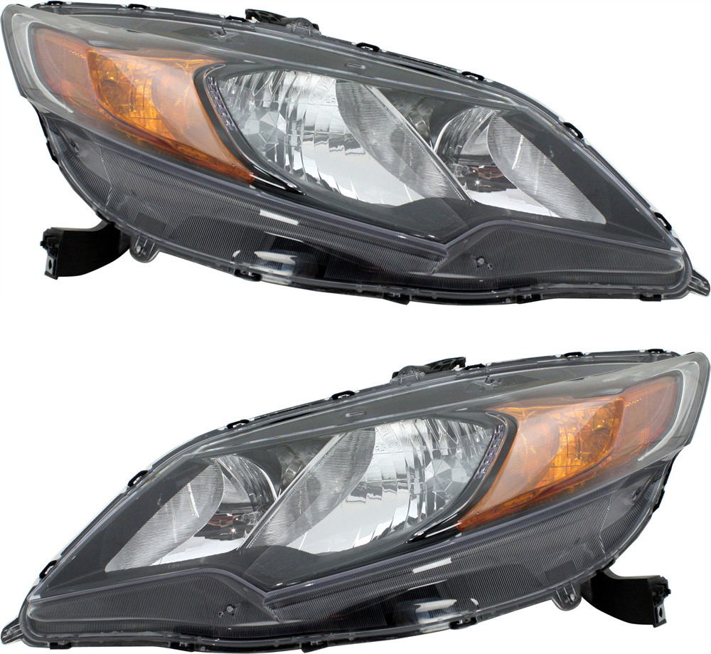 AM CIVIC 14-15 HEAD LAMP RH AND LH Assembly Halogen Coupe SKU SET REPH100353 Partslink HO2503163 HO2502163 OEM 33100TS8A51-33150TS8A51