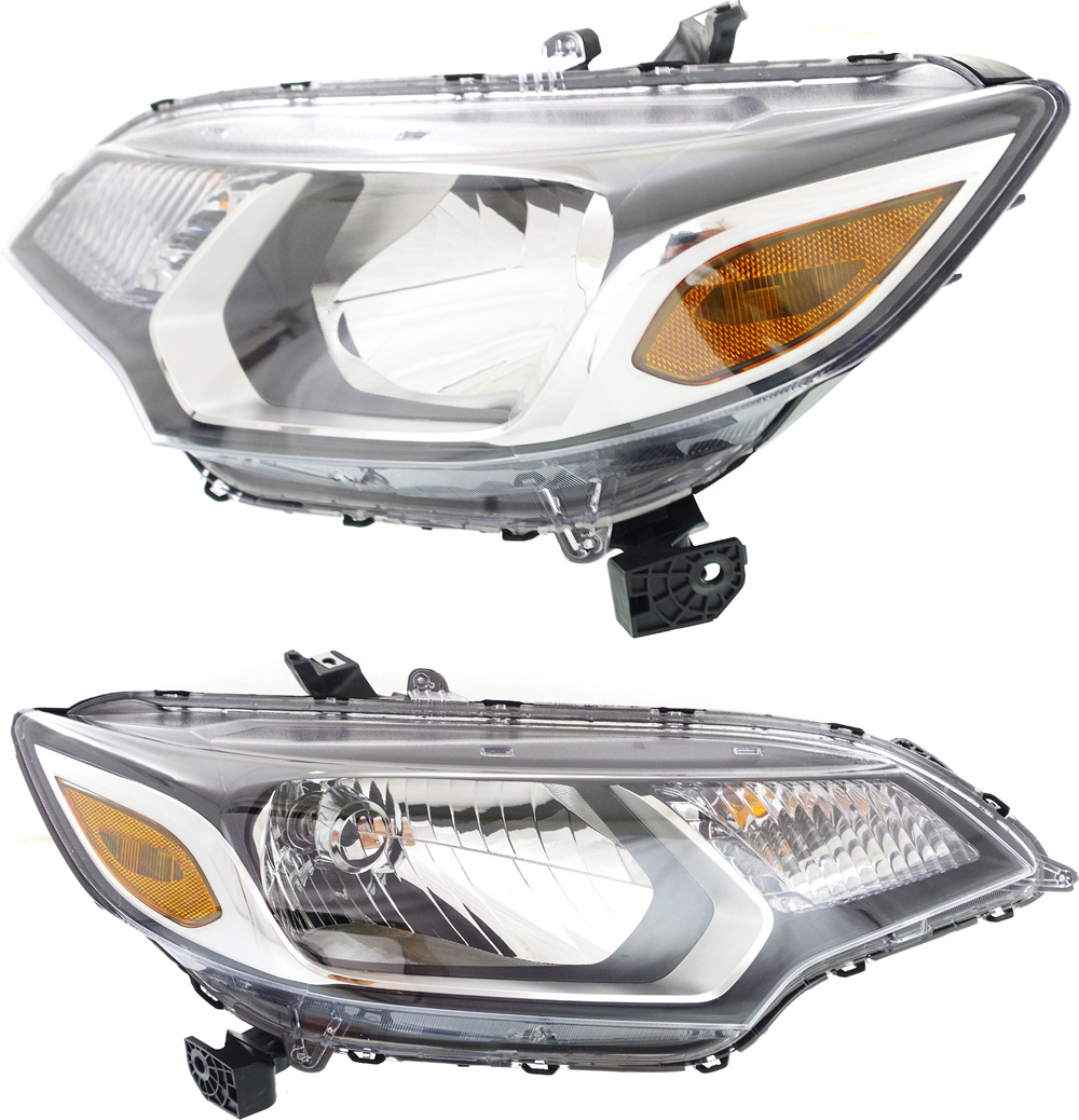 AM FIT 15-17 HEAD LAMP RH AND LH Assembly Halogen Mexico Built Vehicle SKU SET REPH100363 Partslink HO2503160 HO2502160 OEM 33100T5AA01-33150T5AA01