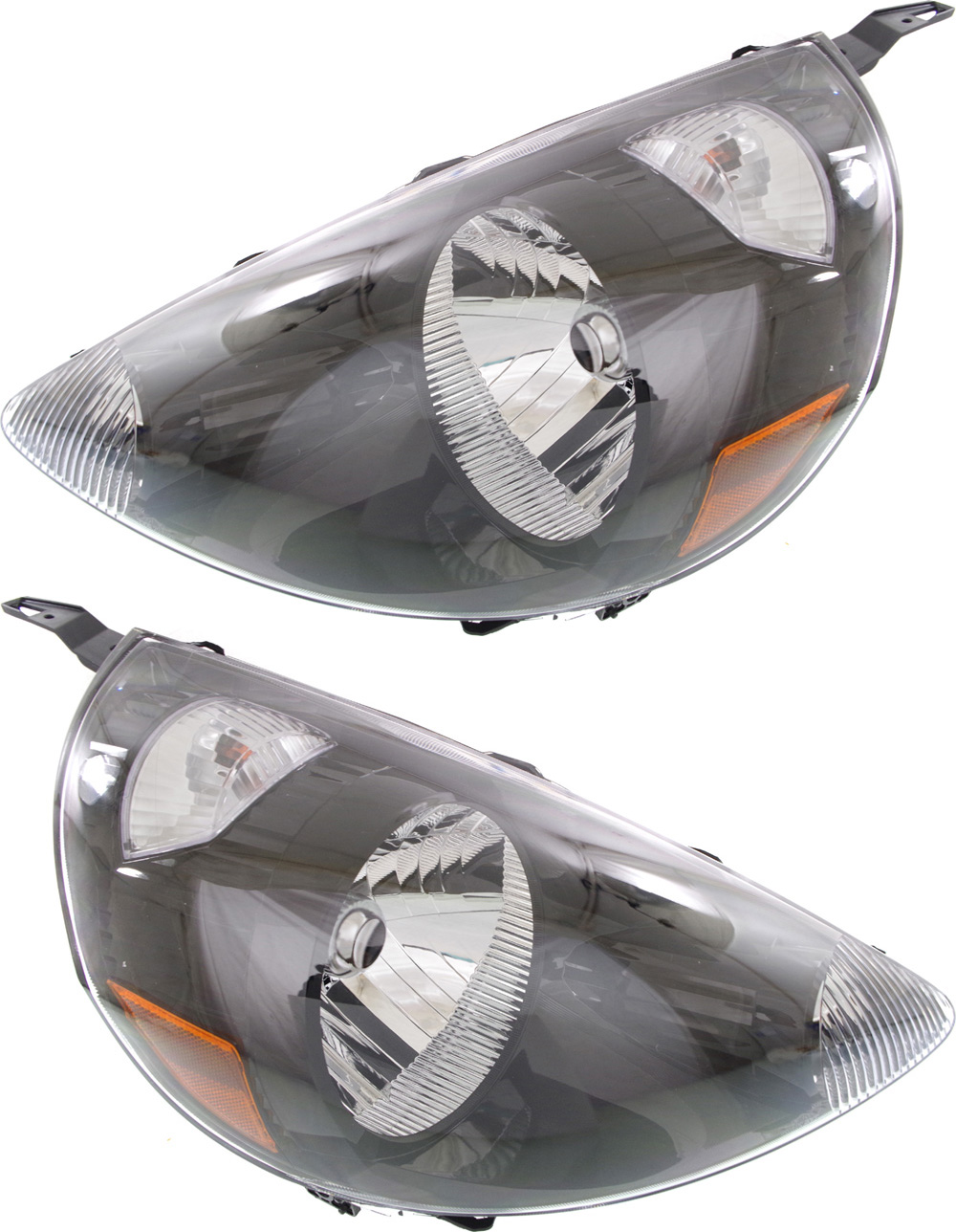 AM FIT 07-08 HEAD LAMP RH AND LH Assembly Halogen Black Interior SKU SET REPH100371 OEM 33101SLNA01ZC PFM 33151SLNA01Z