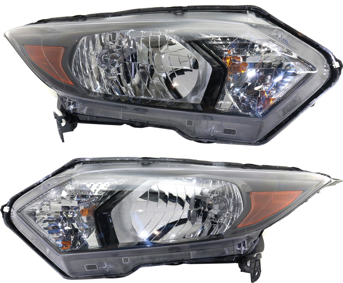 AM HR V 16-18 HEAD LAMP RH AND LH Assembly SKU SET REPH100387 Partslink HO2503171 HO2502171 OEM 33100T7SA01-33150T7SA01