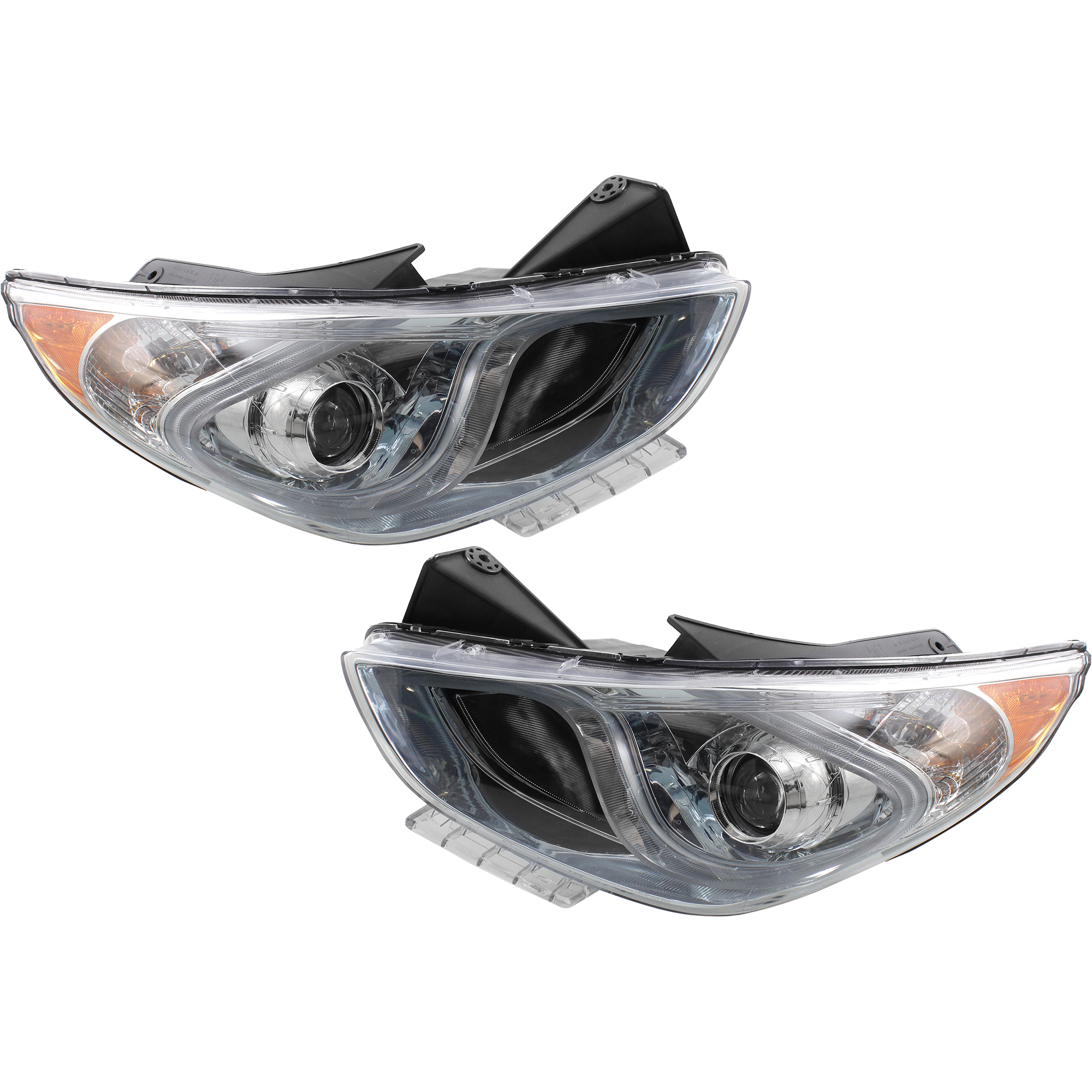 AM SONATA 11-15 HEAD LAMP RH AND LH Assembly Halogen Sedan SKU SET REPH100389 Partslink HY2503177 HY2502177 OEM 921024R050-921014R050