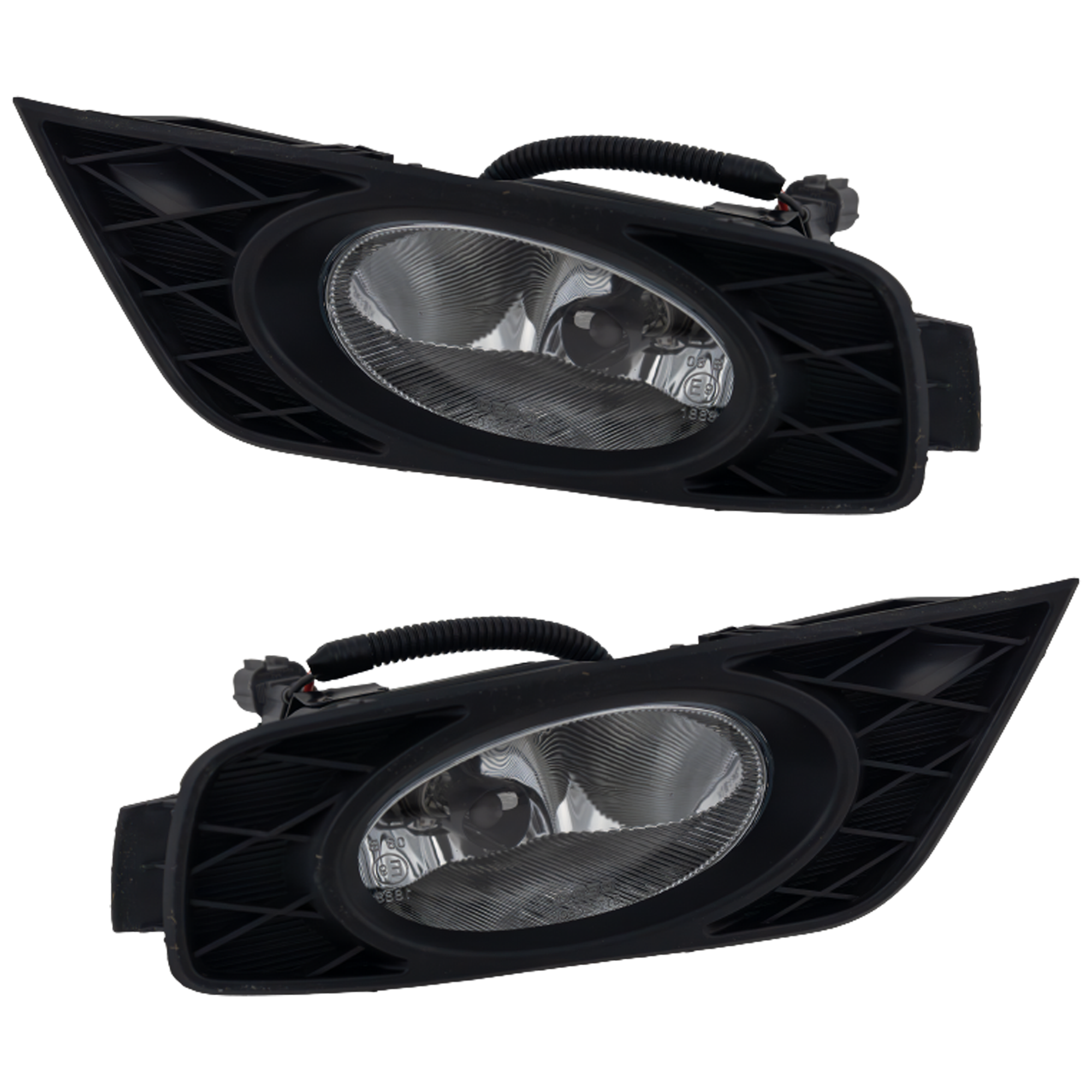 AM ODYSSEY 08-09 FRONT FOG LAMP RH AND LH Assembly CAPA SKU SET REPH107501Q Partslink HO2592121C HO2593121C OEM 33900SHJA51-33950SHJA51