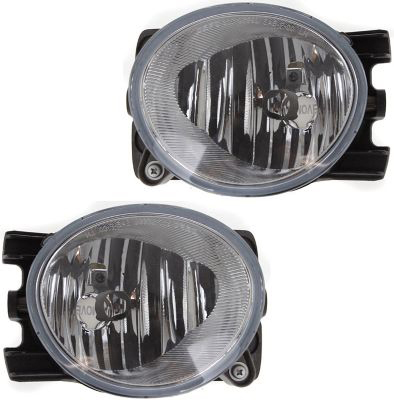 AM PILOT 09-11 FRONT FOG LAMP RH AND LH Lens and Housing Factory Installed SKU SET REPH107505 Partslink HO2595100 HO2594100 OEM 33901SZA305-33951SZA305