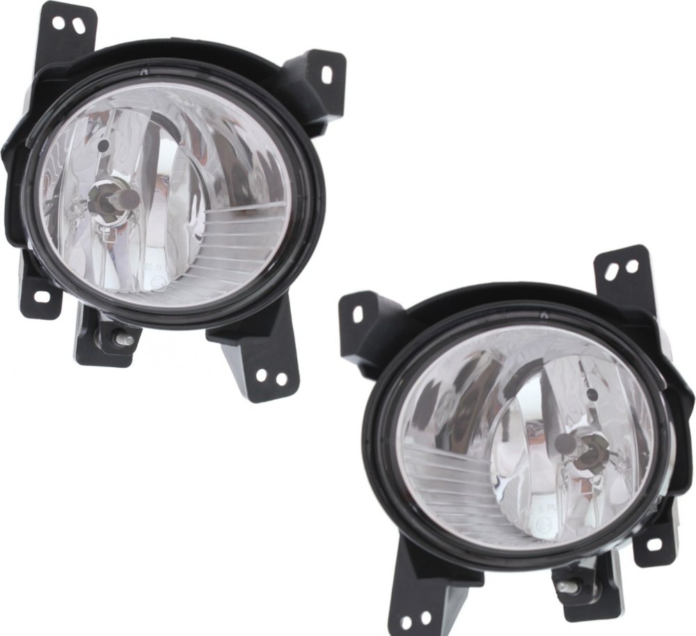 AM SANTA FE 10-12 FRONT FOG LAMP RH AND LH Assembly SKU SET REPH107531 Partslink HY2593137 HY2592137 OEM 922022B500-922012B500