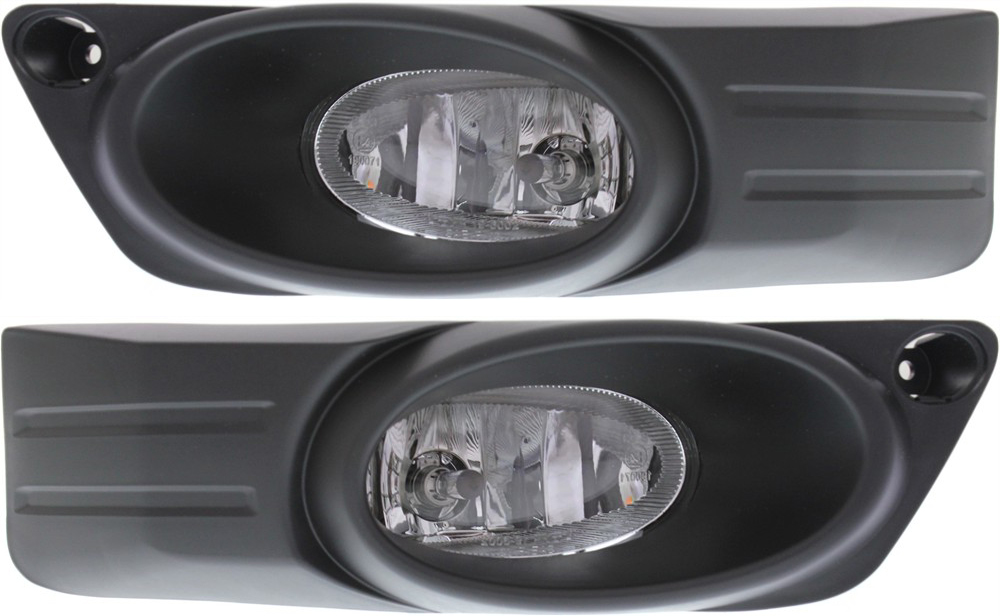 AM FIT 12-14 FRONT FOG LAMP RH AND LH Assembly CAPA SKU SET REPH107569Q Partslink HO2592130C HO2593130C OEM 33902TK6A51-33952TK6A51