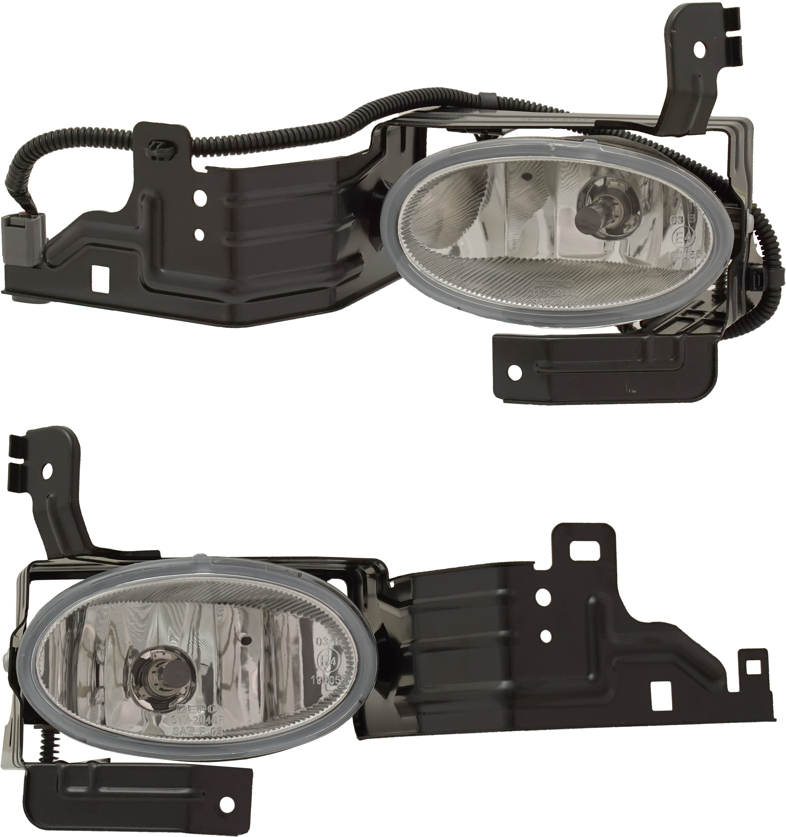 AM ACCORD 11-12 FRONT FOG LAMP RH AND LH Assembly Factory Installed Sedan SKU SET REPH107579 Partslink HO2593128 HO2592128 OEM 33901TA0315-33950TA0A02