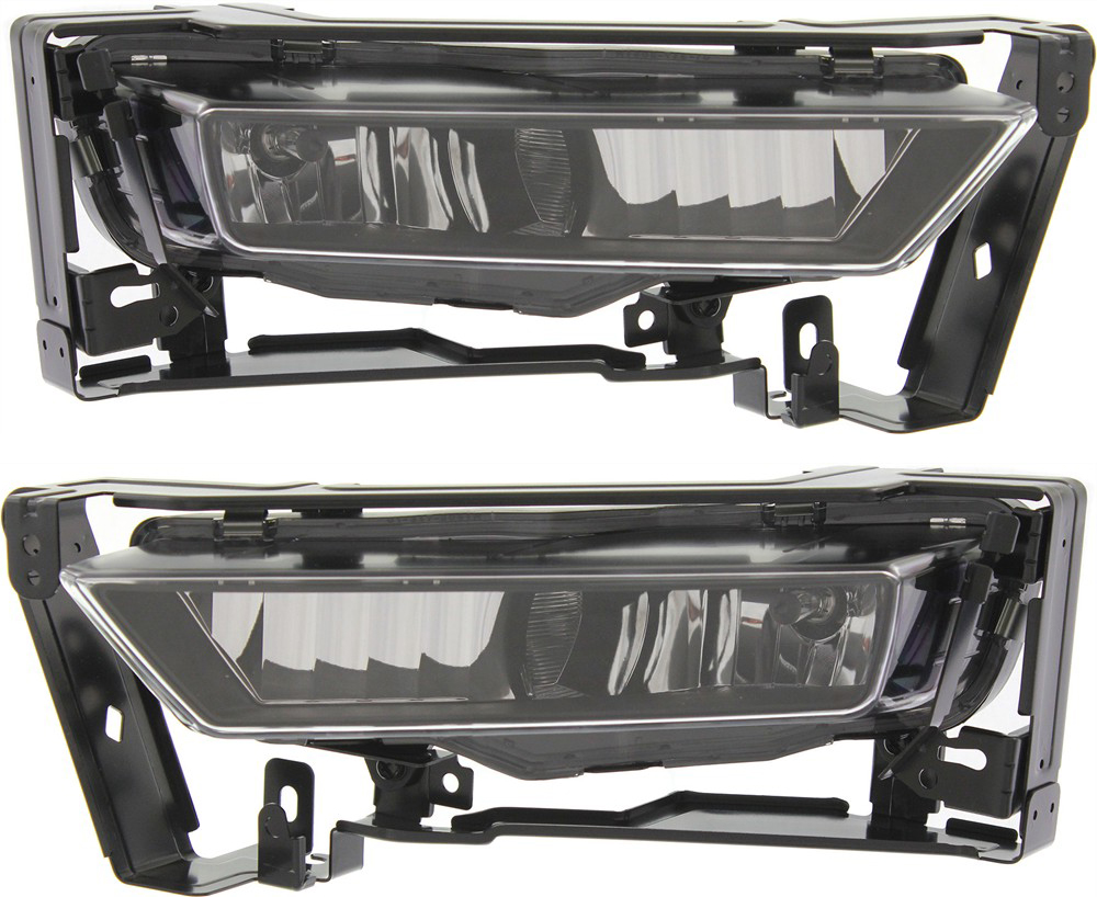 AM ACCORD 13-15 FRONT FOG LAMP RH AND LH Assembly w Black Bezel Border Exc. Hybrid Model Sedan CAPA SKU SET REPH107581Q Partslink HO2593138C HO2593132C HO2592138C HO2592132C OEM 33900T2AA11-33900T2AA01-33950T