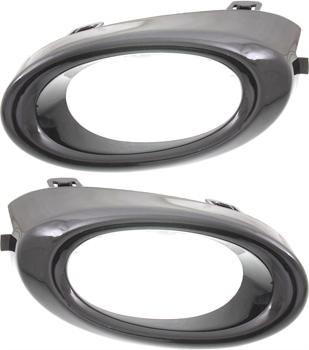 AM CIVIC 13-15 FRONT FOG LAMP MOLDING RH AND LH Primed Fog Light Bezel SKU SET REPH108003 Partslink HO1039116 HO1038116 OEM 71116TR3A51-71117TR3A51